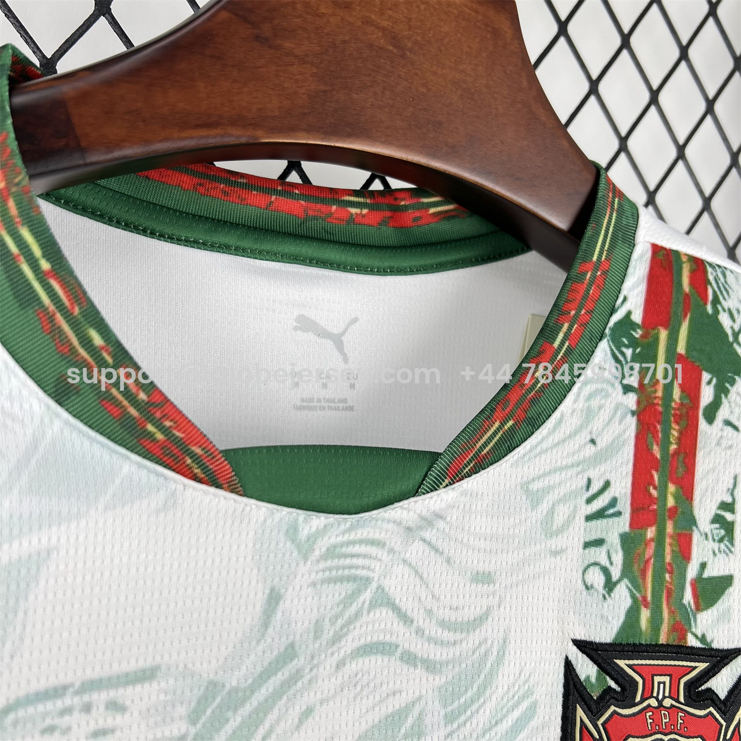 GlobeJersey-Portugal 2026 Pale Mint Green With Moss Green Special Jersey - Fans Version