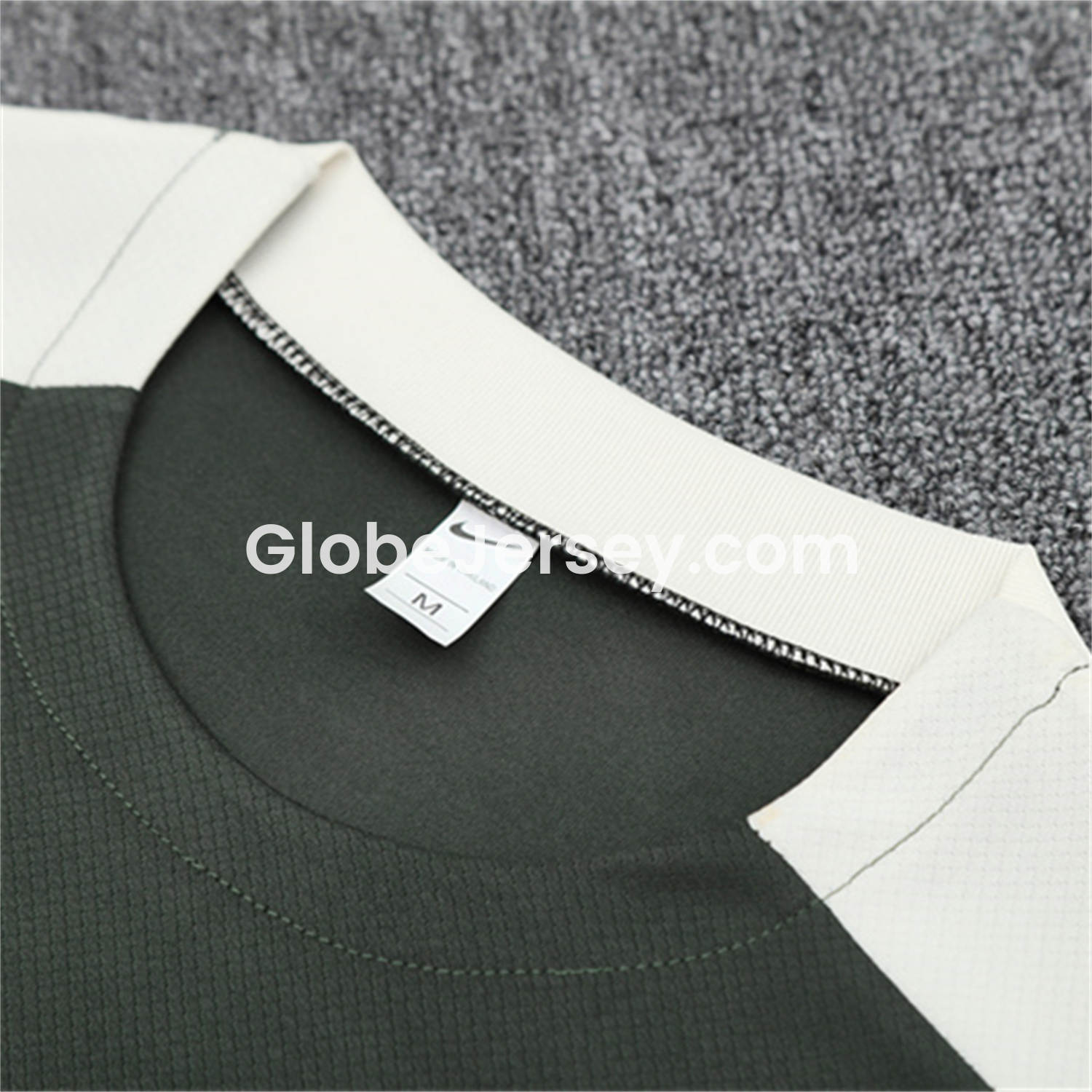 GlobeJersey-C.H.E.L.S.E.A 25-26 Short-Sleeve Training Set - Army Green Top & Army Green Shorts