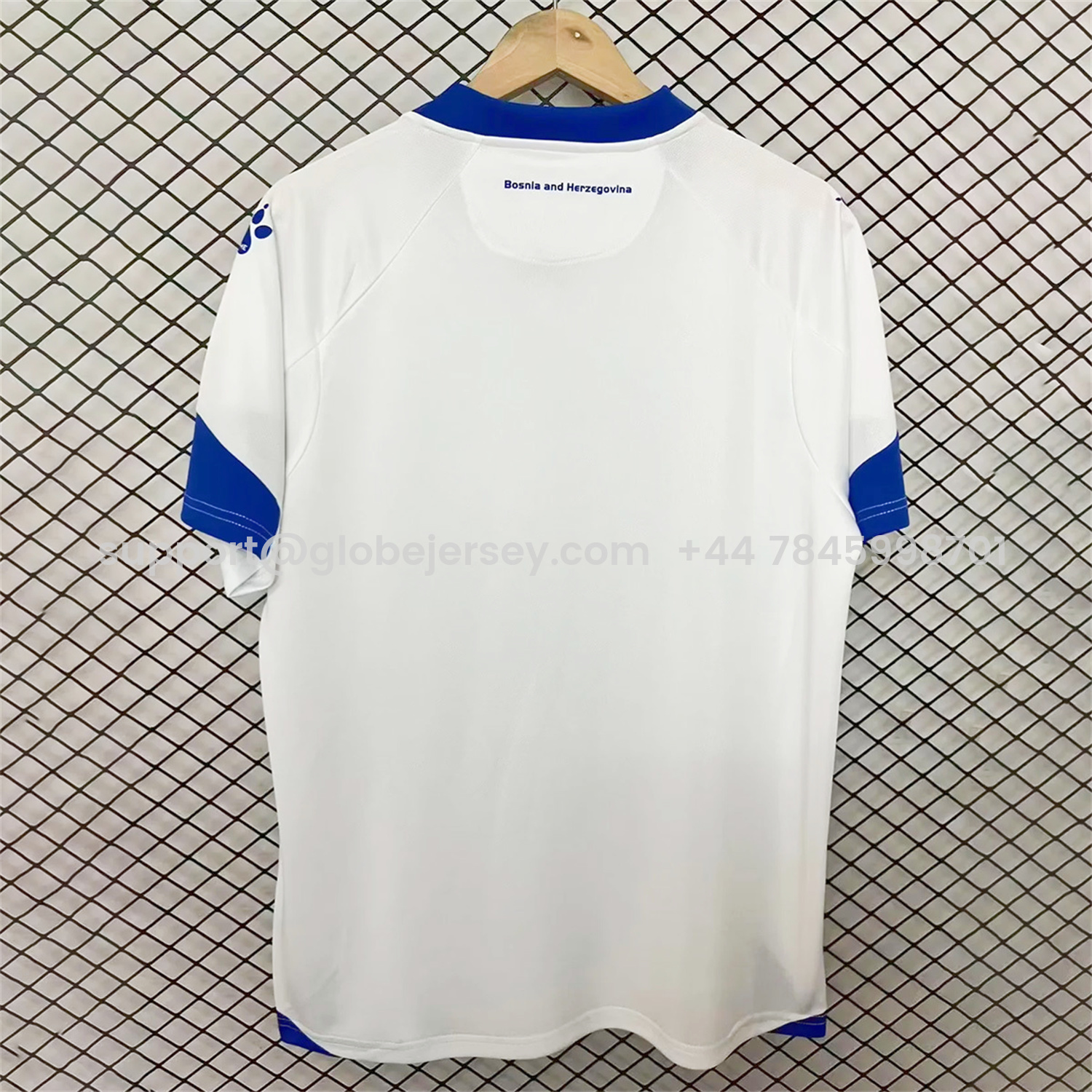 GlobeJersey-Bosnia and Herzegovina 2025 Away Jersey - Fans Version