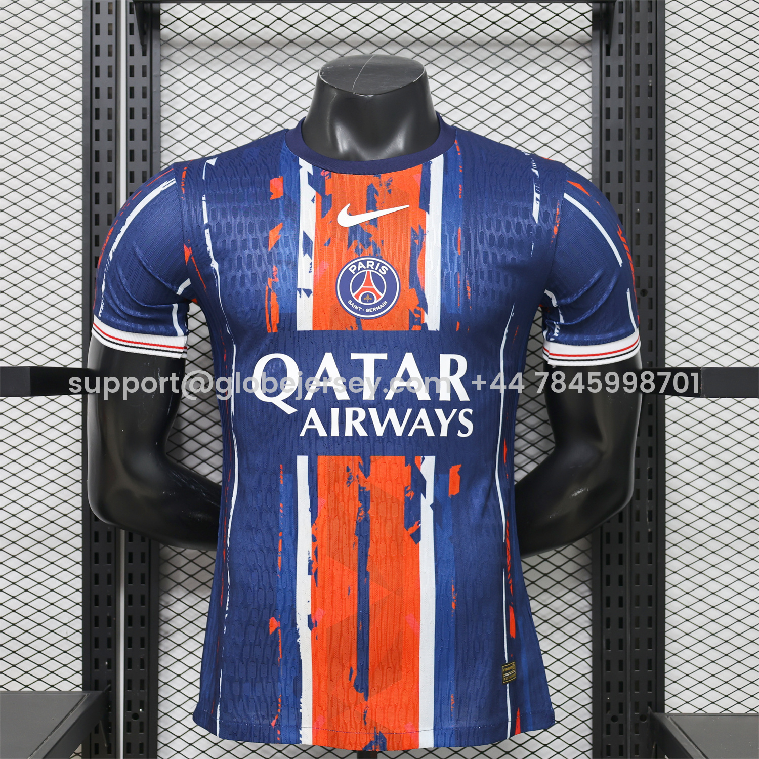 GlobeJersey-Paris Saint-Germain PSG 25-26 Abstract Design Special Jersey - Player Version