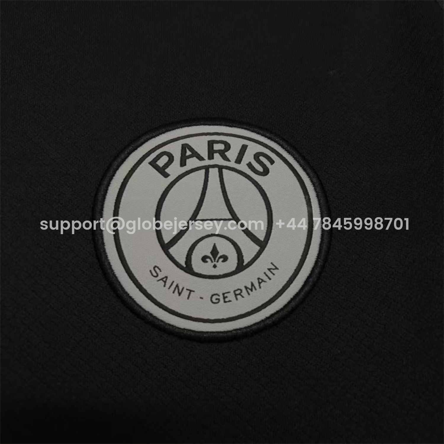 GlobeJersey-Paris Saint-Germain PSG 25-26 JD Black Special Jersey - Fans Version