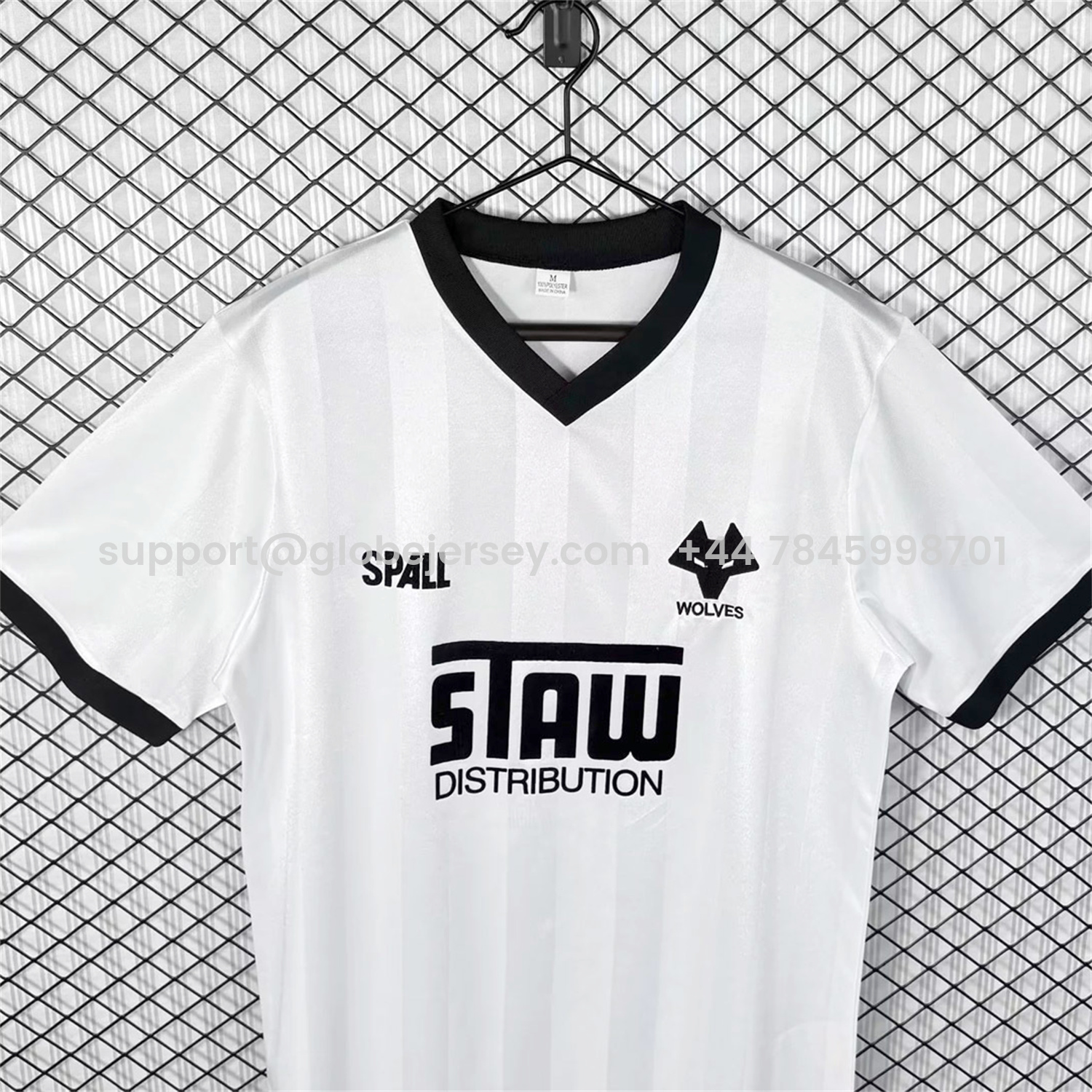GlobeJersey-Retro Wolverhampton Wanderers Wolves 1986-88 Away Jersey