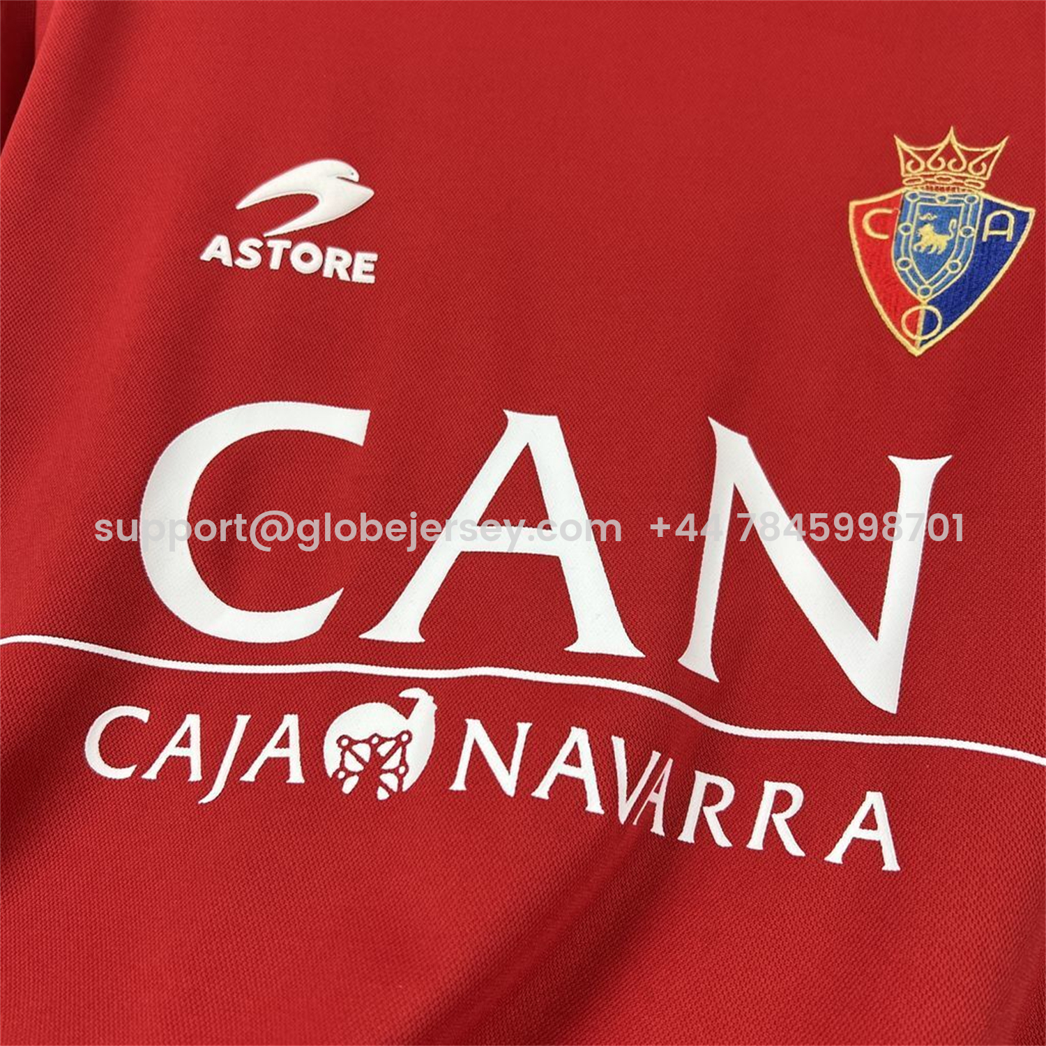 GlobeJersey-Retro Osasuna 2000-01 Home Jersey