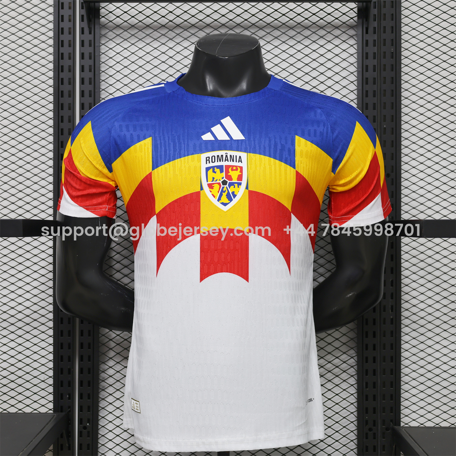GlobeJersey-Romania 2026 Retro Colors Special Jersey - Player Version