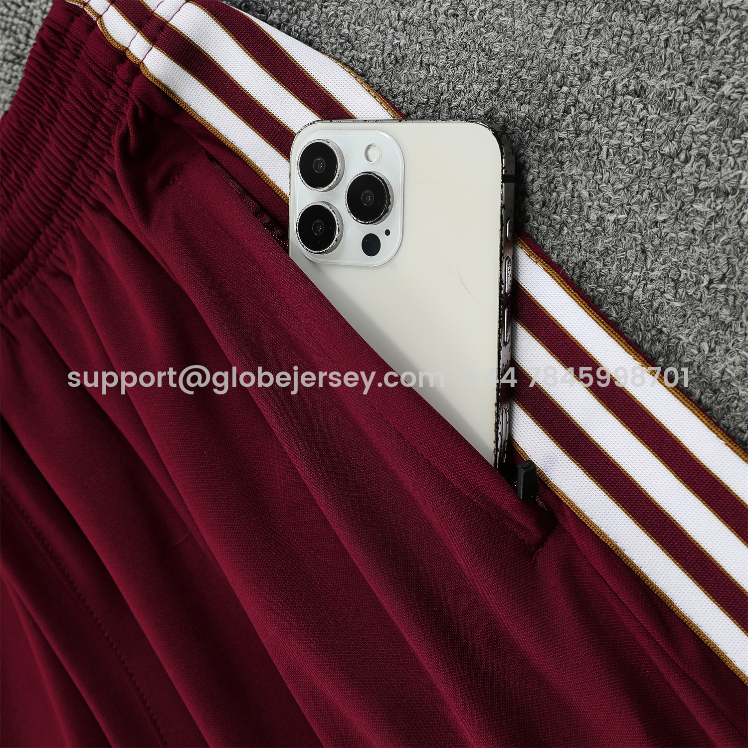 GlobeJersey-Arsenal 25-26 Short-Sleeve Training Set- Red Top & Red Shorts