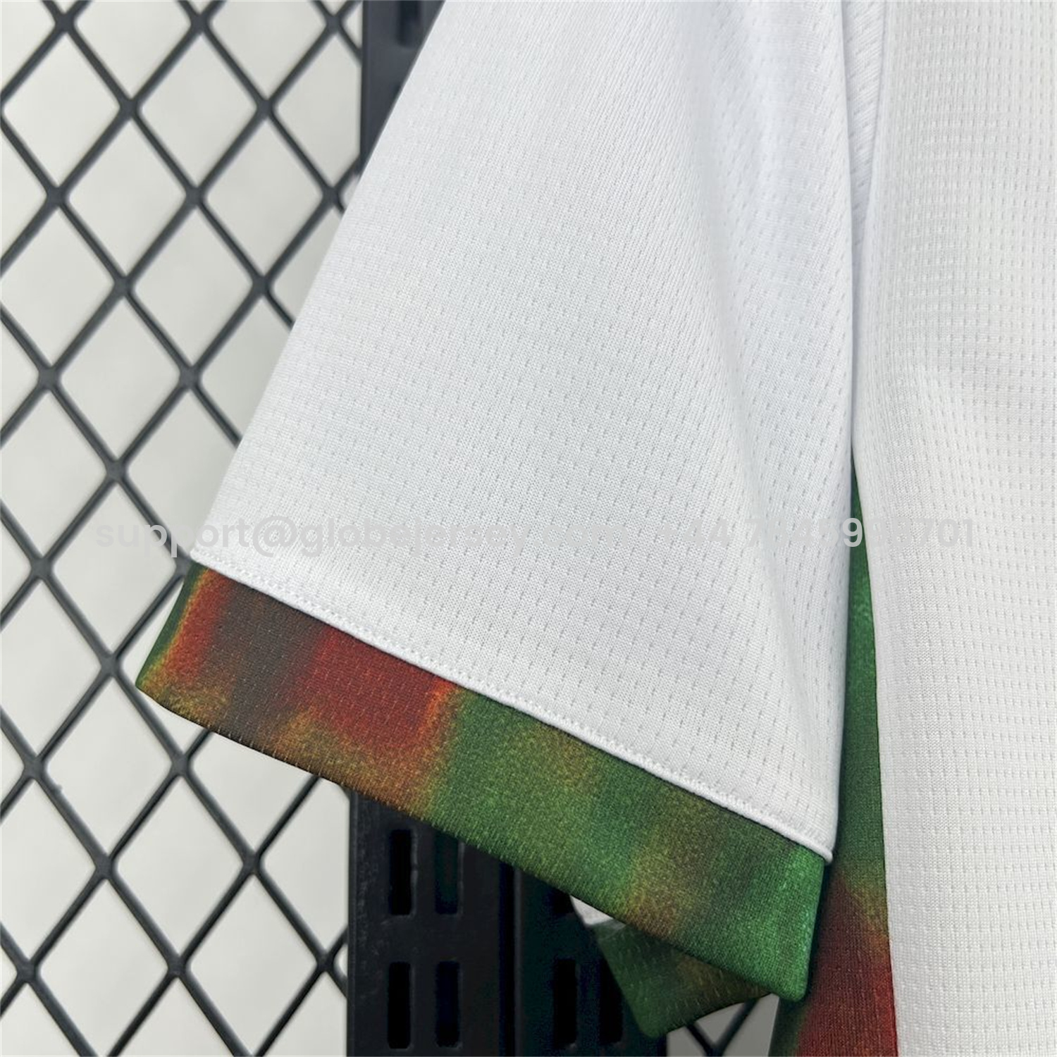 GlobeJersey-Portugal 2026 White And Green Special Jersey - Fans Version