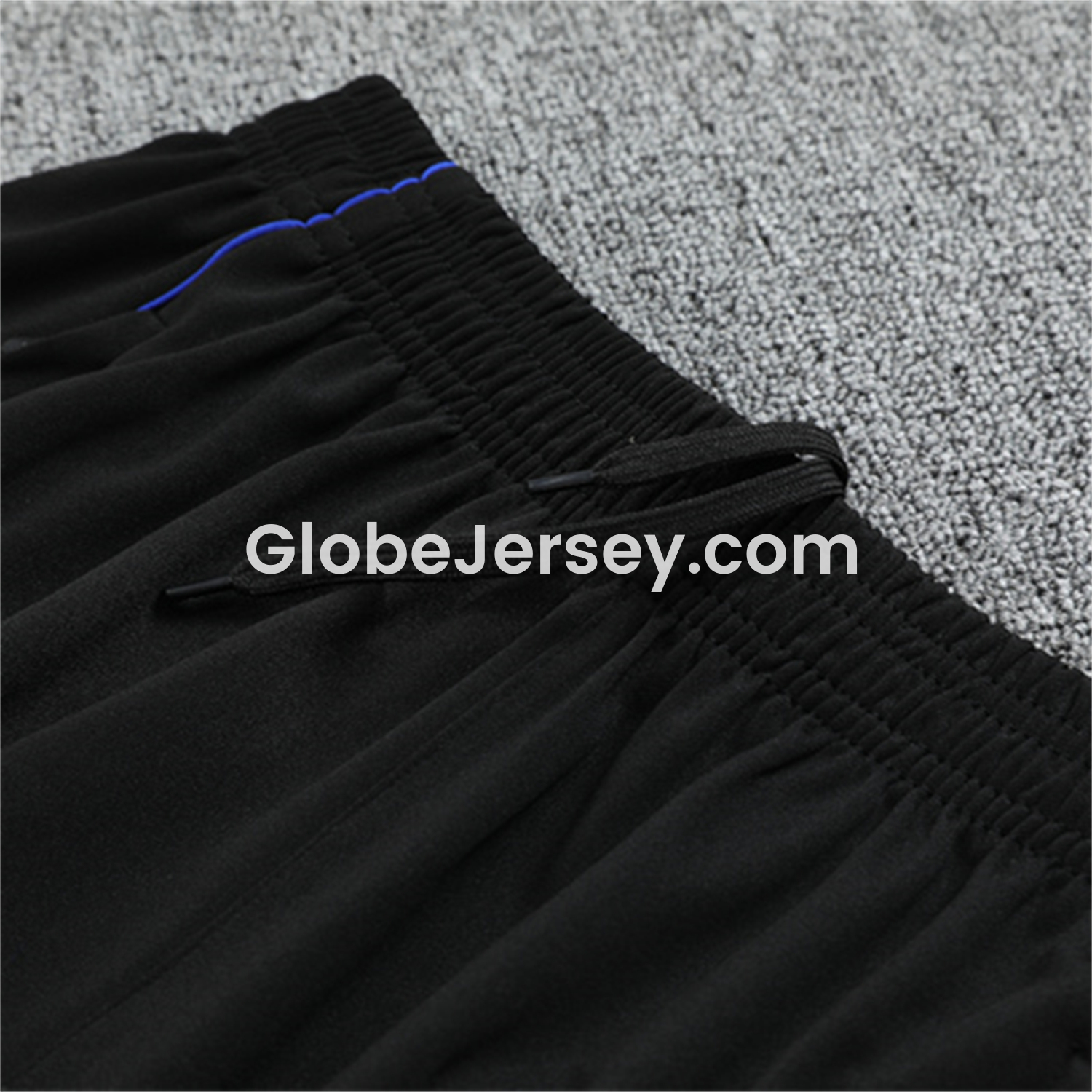 GlobeJersey-Real Madrid 25-26 Kids Long Sleeve Training Set - Yellow, White and Blue Camouflage Top and Black Pants