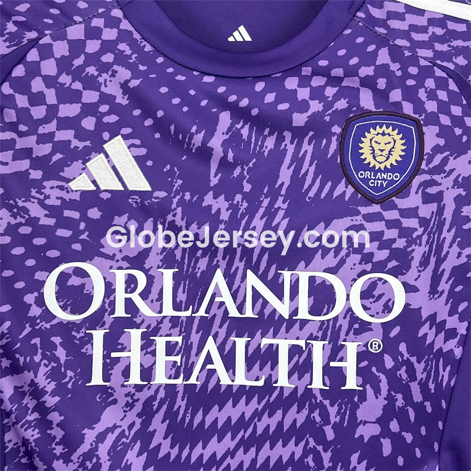 GlobeJersey-Orlando City 25-26 Home Kids Kit