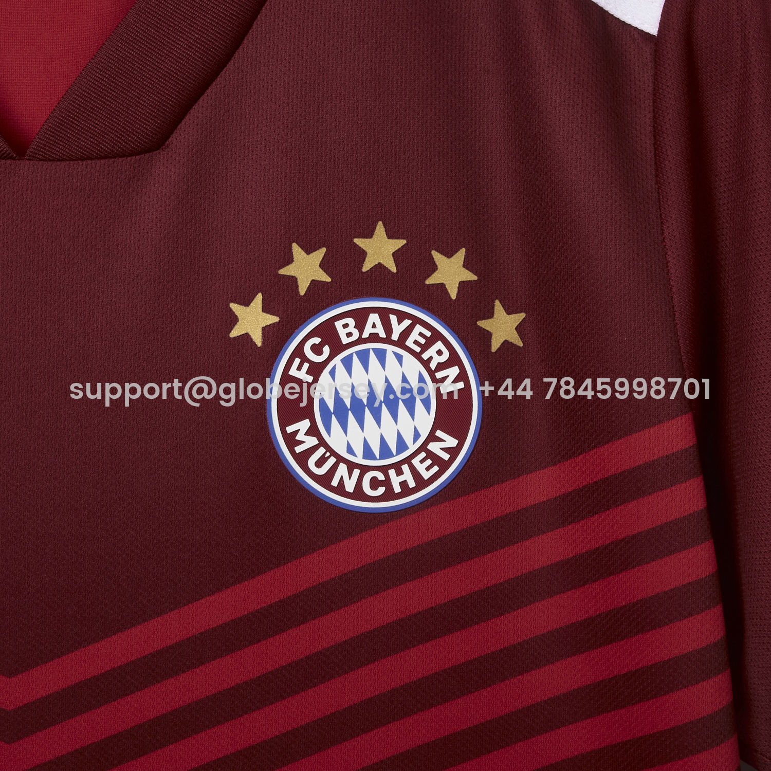 GlobeJersey-Retro Bayern Munich 2021-22 Home Jersey