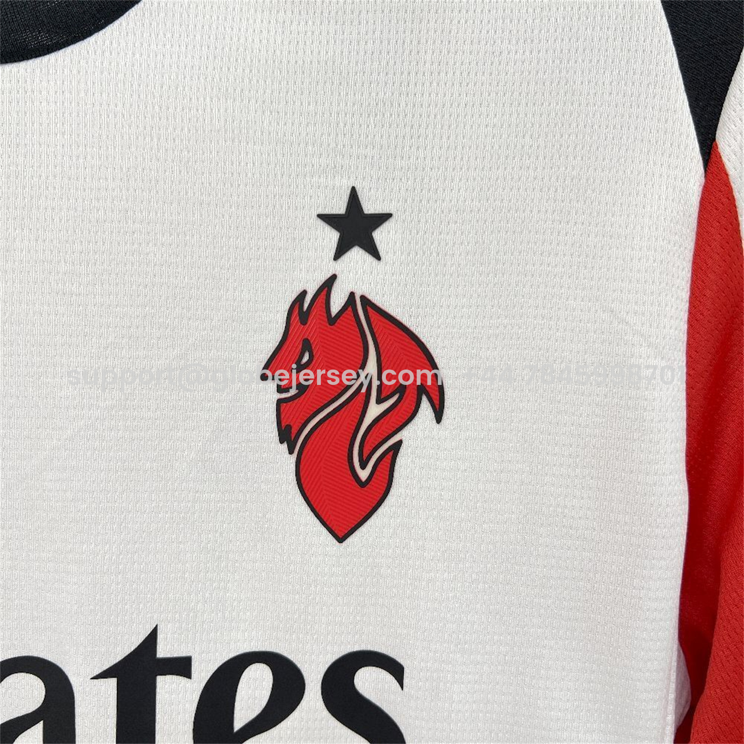 GlobeJersey-AC Milan 25-26 Away White Long Sleeves Jersey - Fans Version