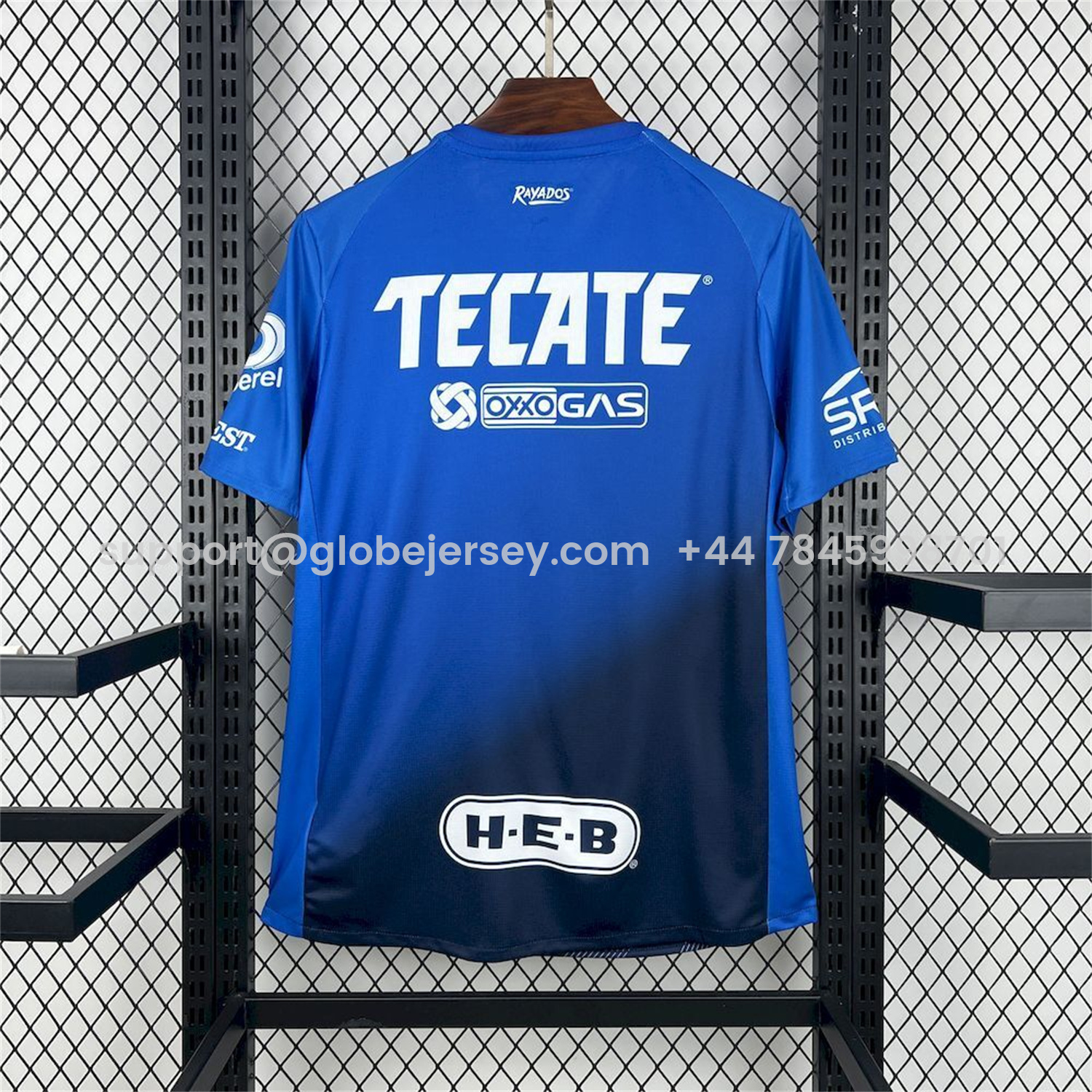 GlobeJersey-Rayados Monterrey 25-26 Third Blue Jersey - Fans Version