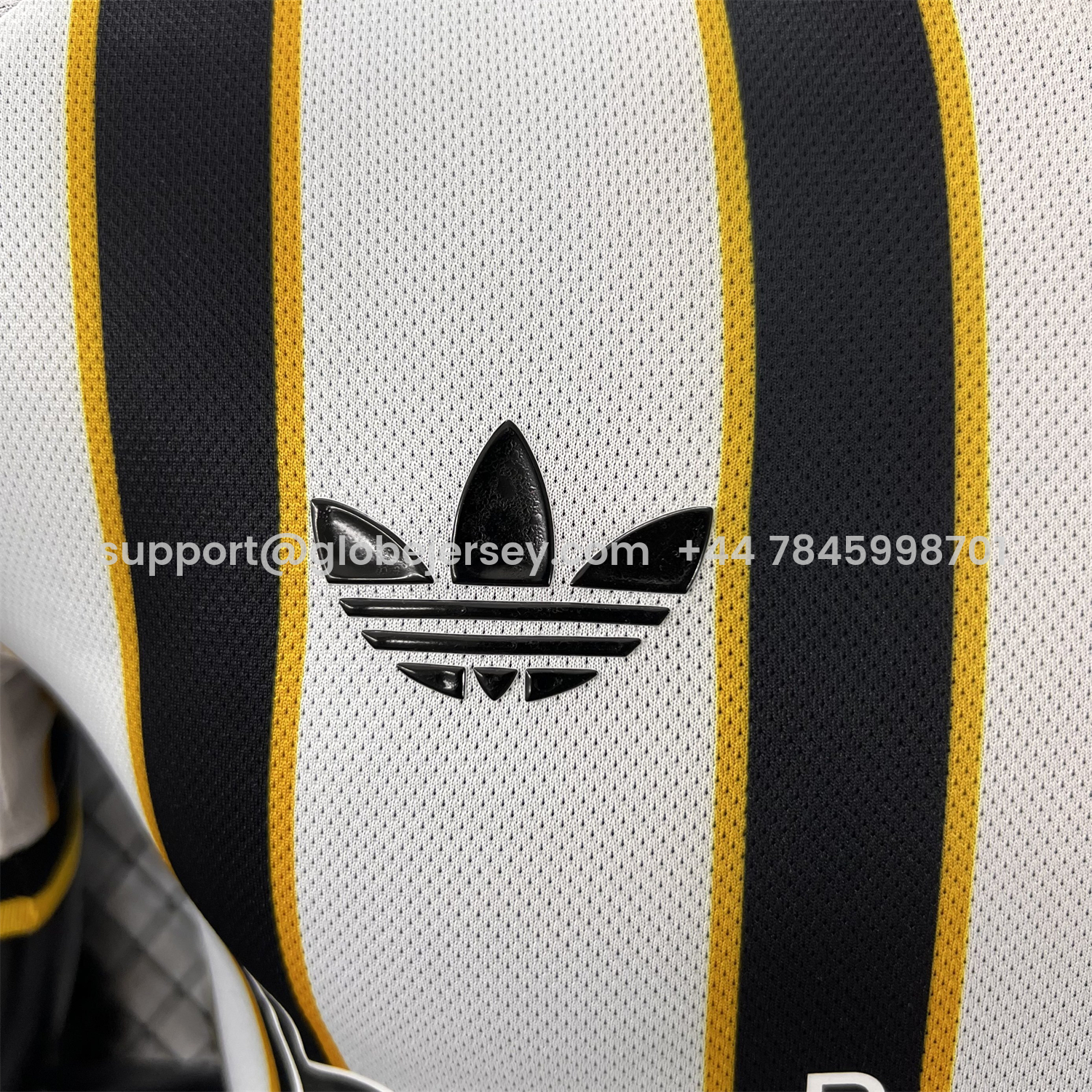 GlobeJersey-Boca Juniors 25-26 Black And White Stripes Jersey - Player Version