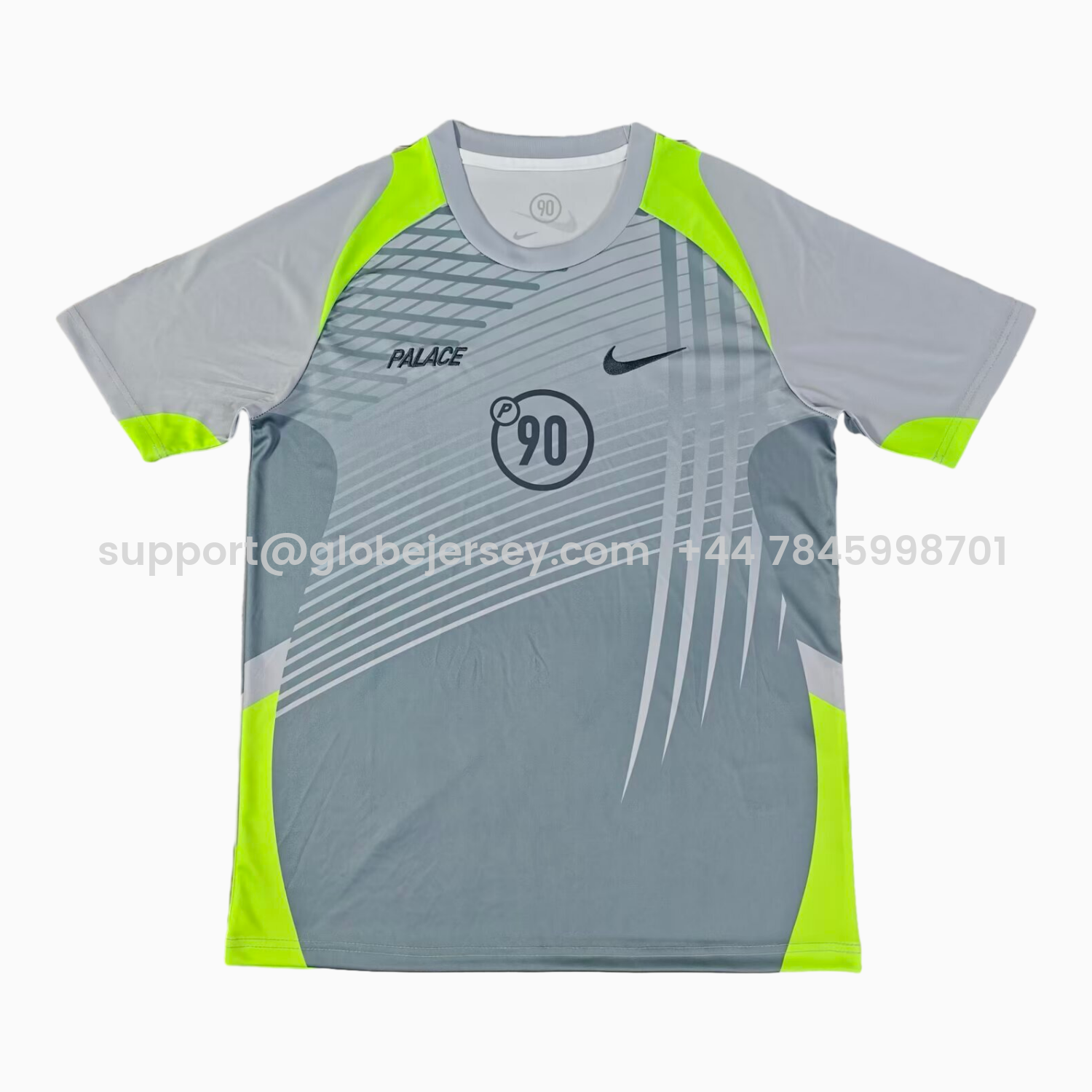 GlobeJersey-Nike 2026 T90 Green And Grey Special Jersey