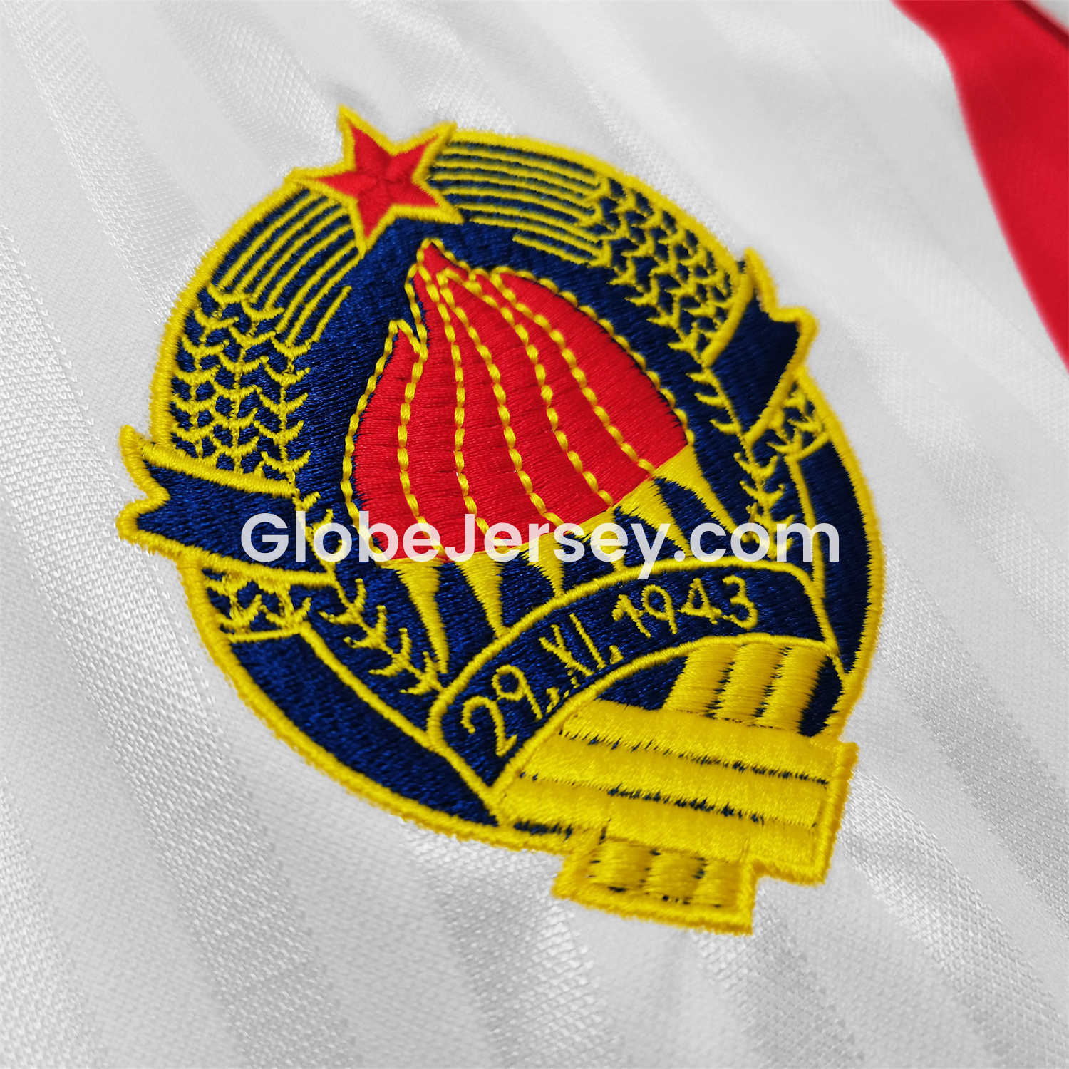 GlobeJersey-Retro Yugoslavia 1990 Away Jersey