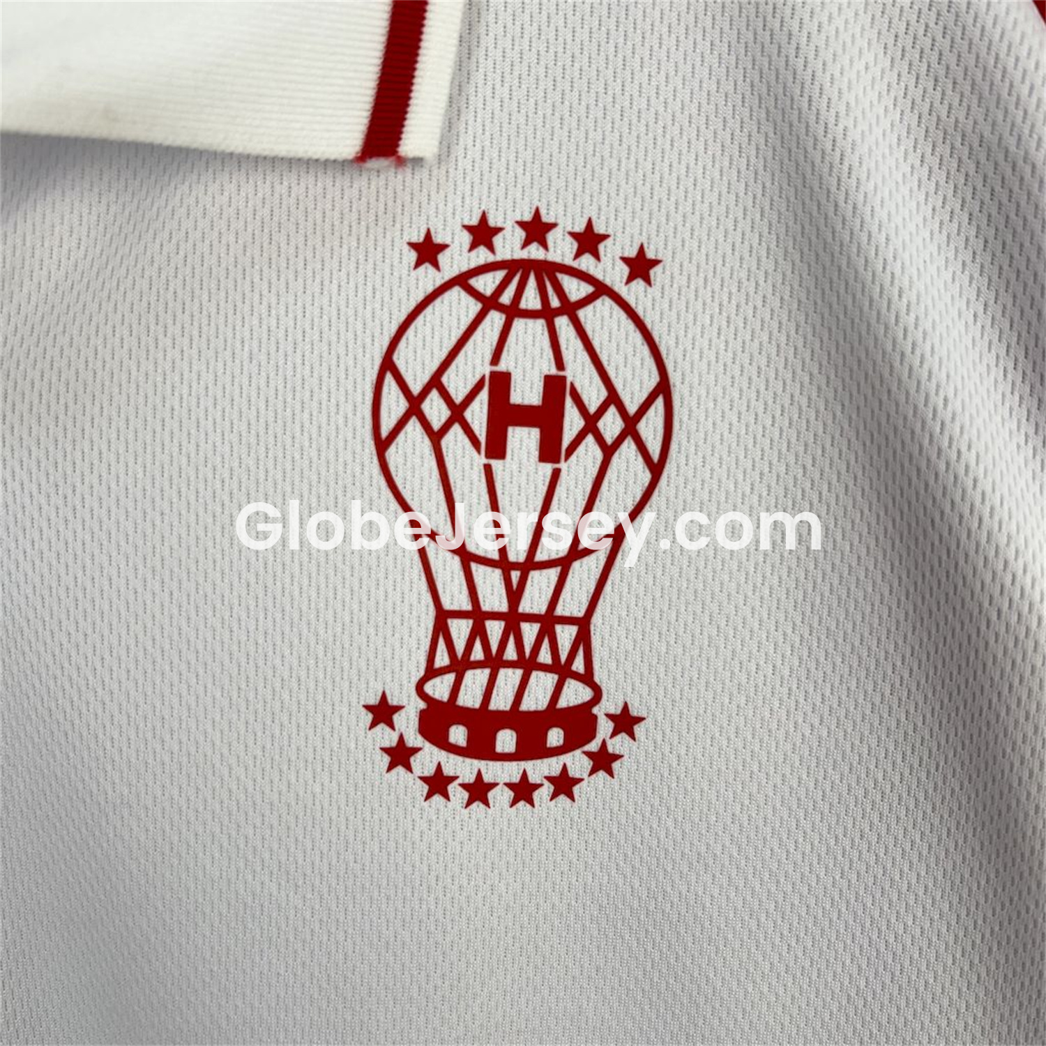 GlobeJersey-CA Huracán 25-26 Home Unsponsored Jersey - Fans Version