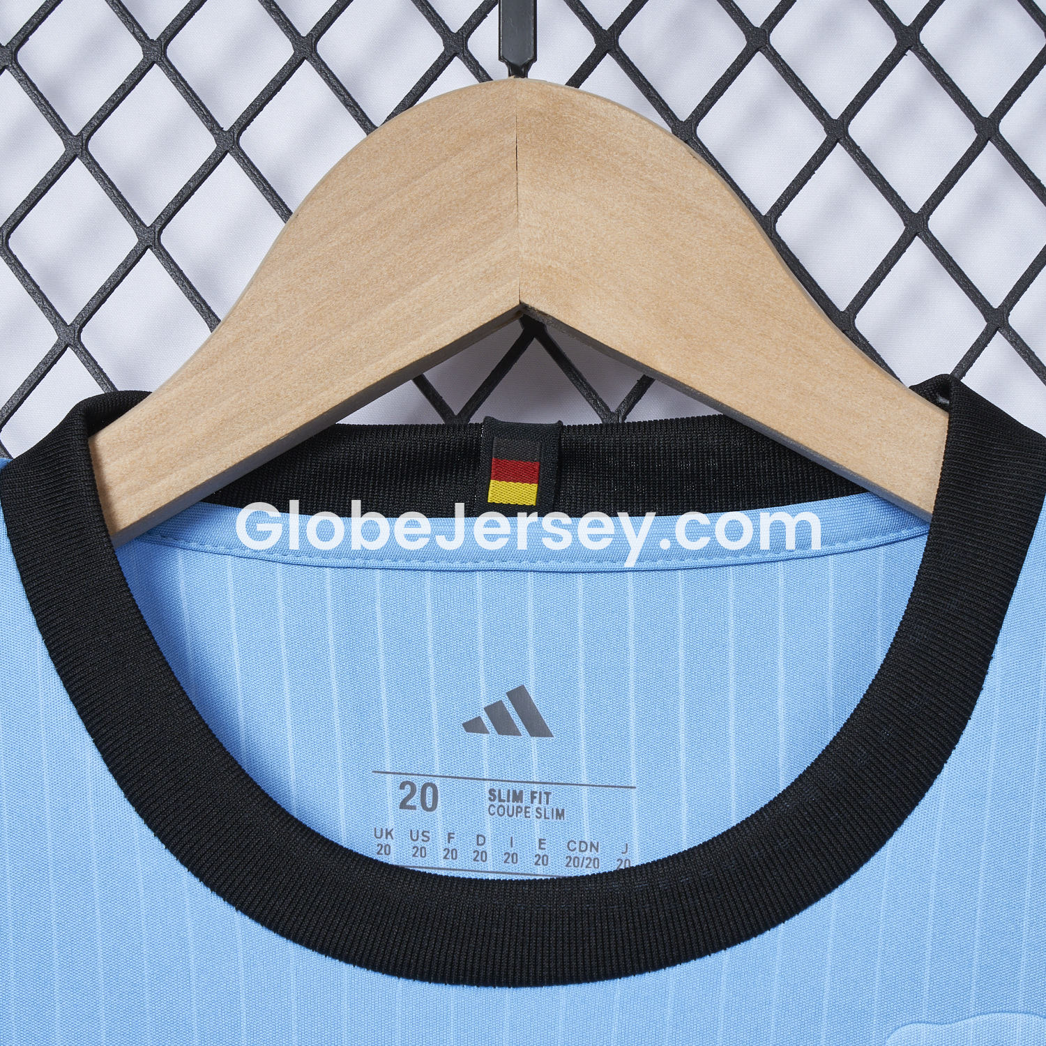 GlobeJersey-Germany 2025 125-Year Anniversary Blue Goalkeeper Kids Kit