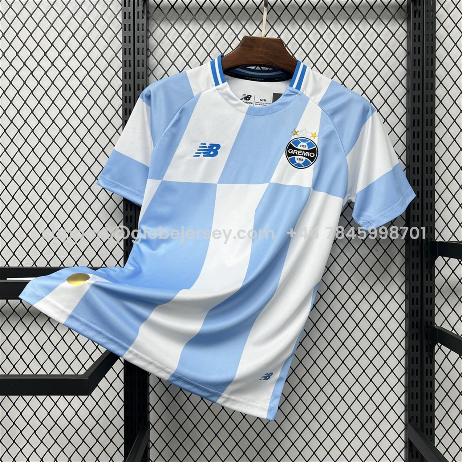 GlobeJersey-Gremio 26-27 Away Unsponsored Jersey - Fans Version
