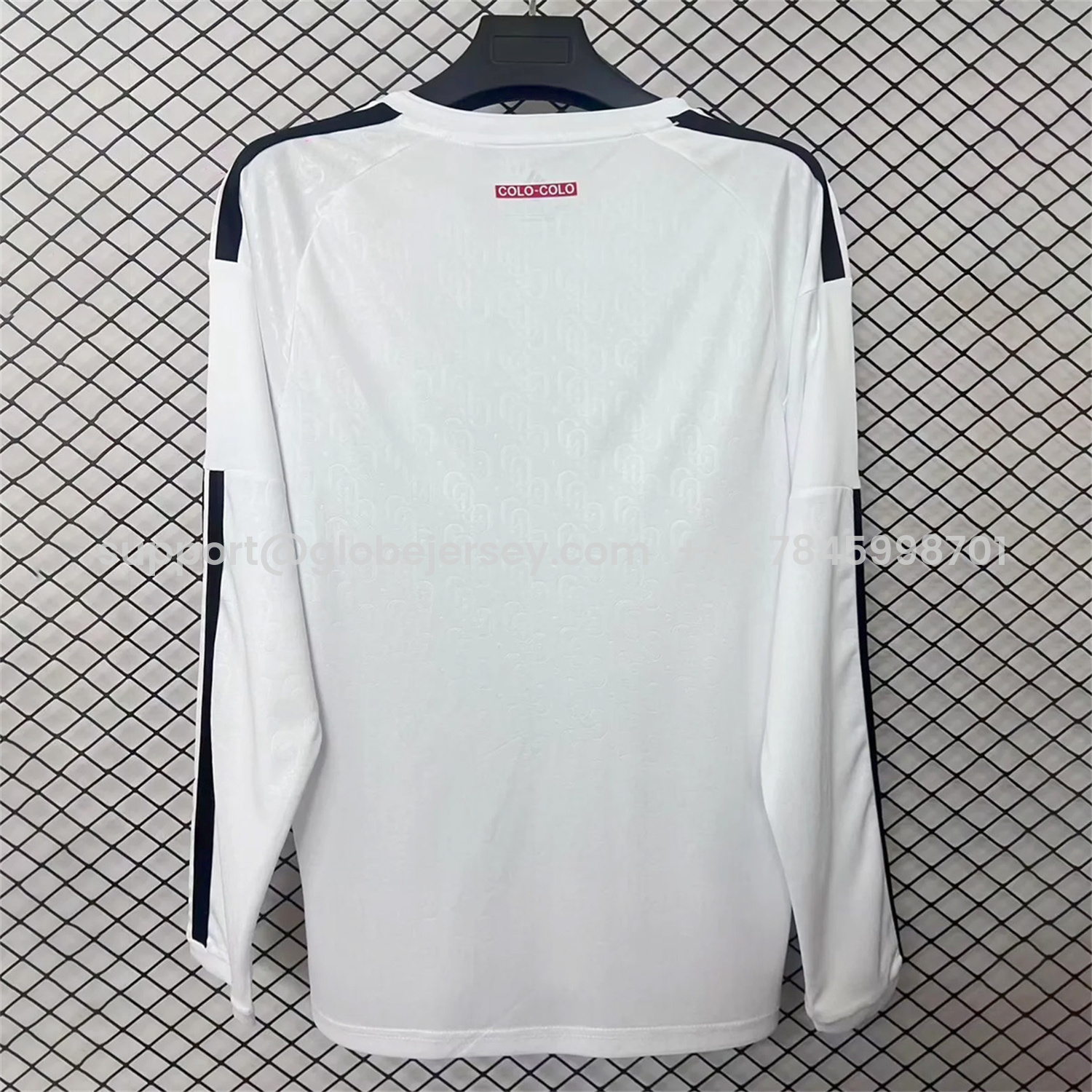 GlobeJersey-Colo Colo 25-26 Home Long Sleeves Jersey - Fans Version