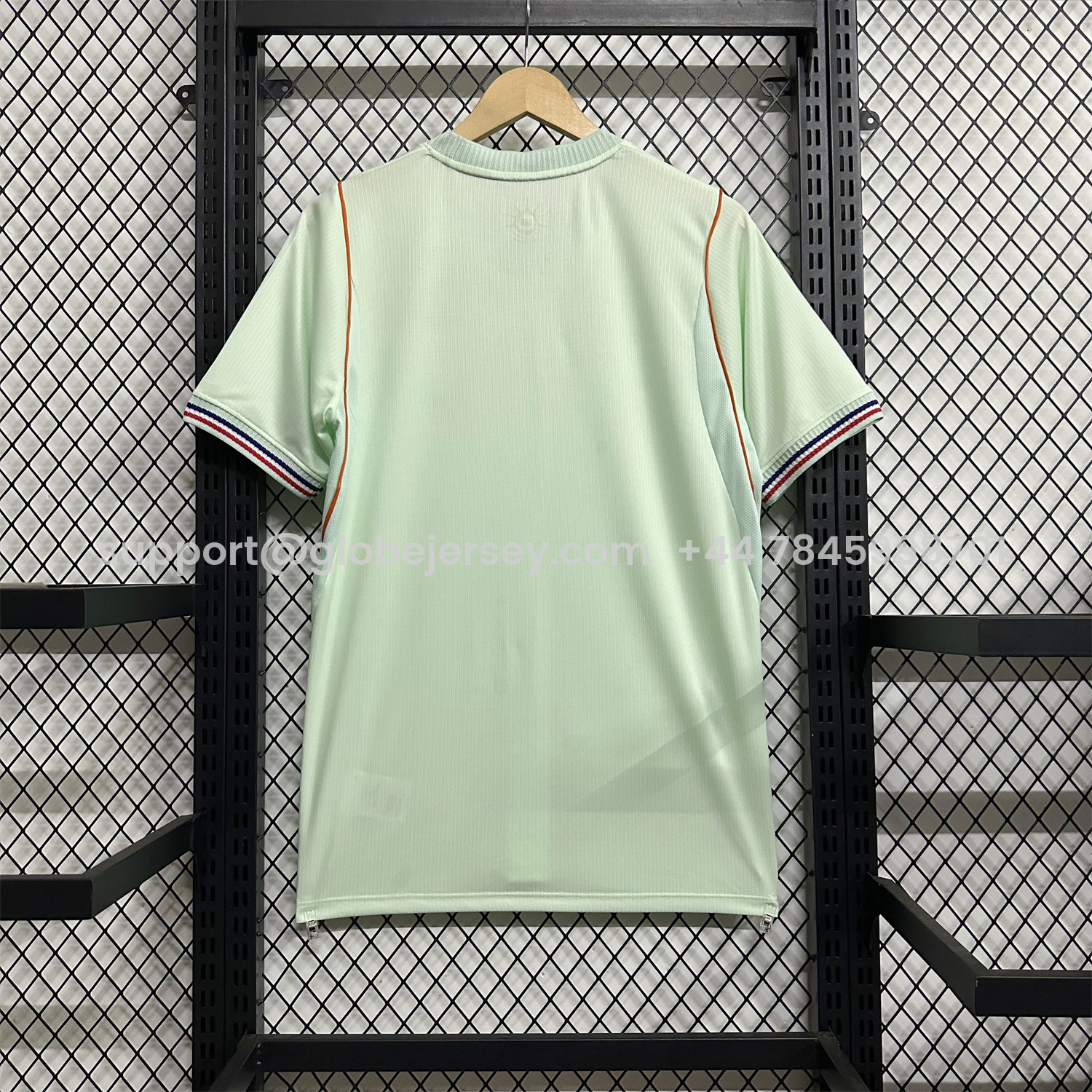 GlobeJersey-France 2026 Away Mint Green Jersey - Fans Version