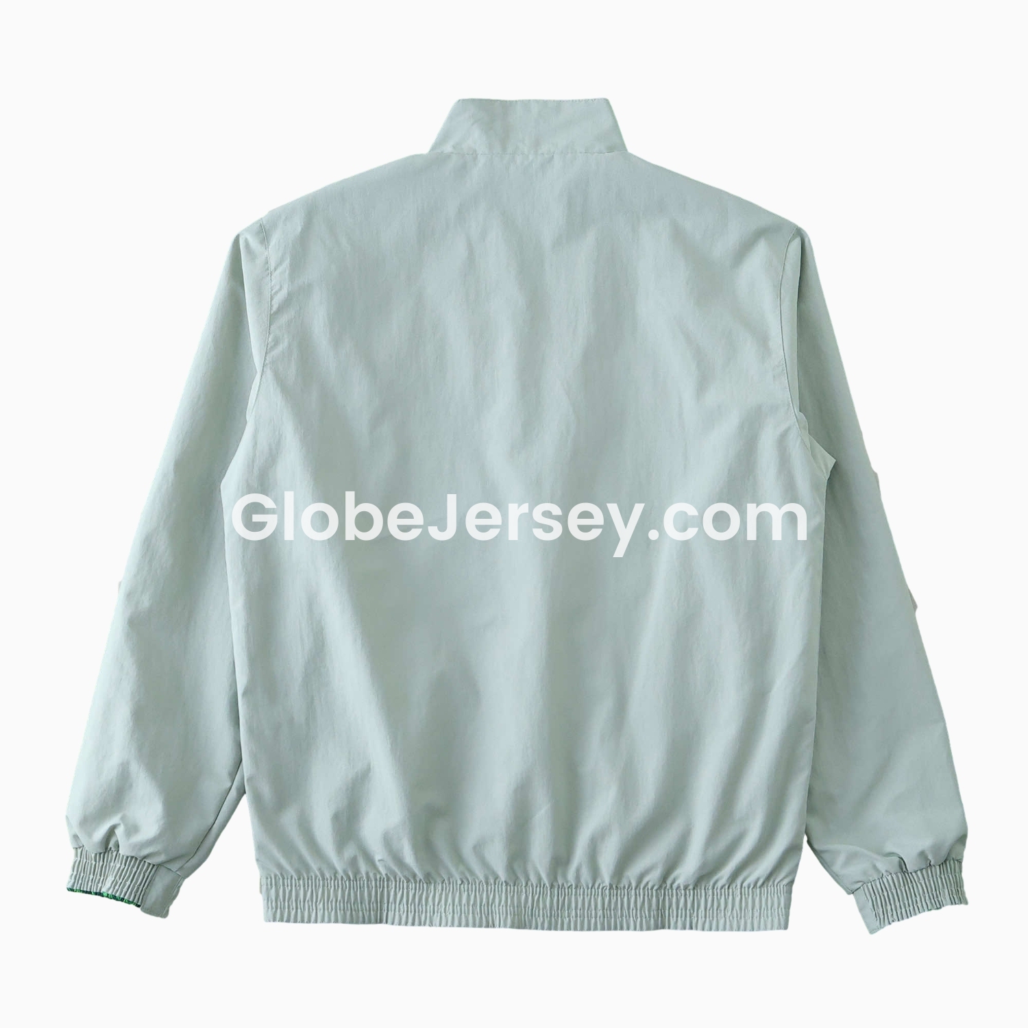 GlobeJersey-Retro Mexico 1994 Retro Style Double Sided Reversible Windbreaker - Green & Grey
