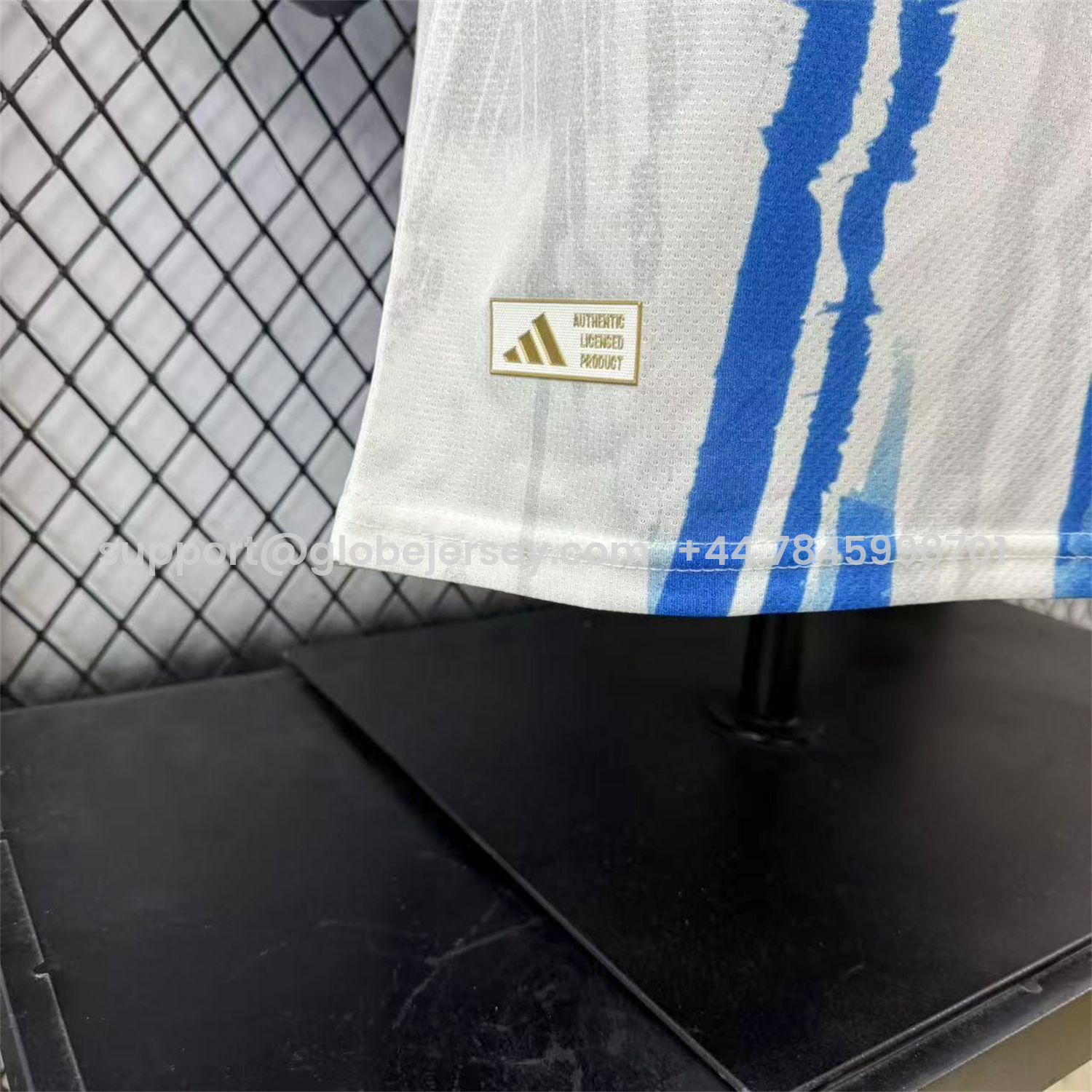 GlobeJersey-Argentina 2026 Blue And White Twill Special Jersey - Player Version