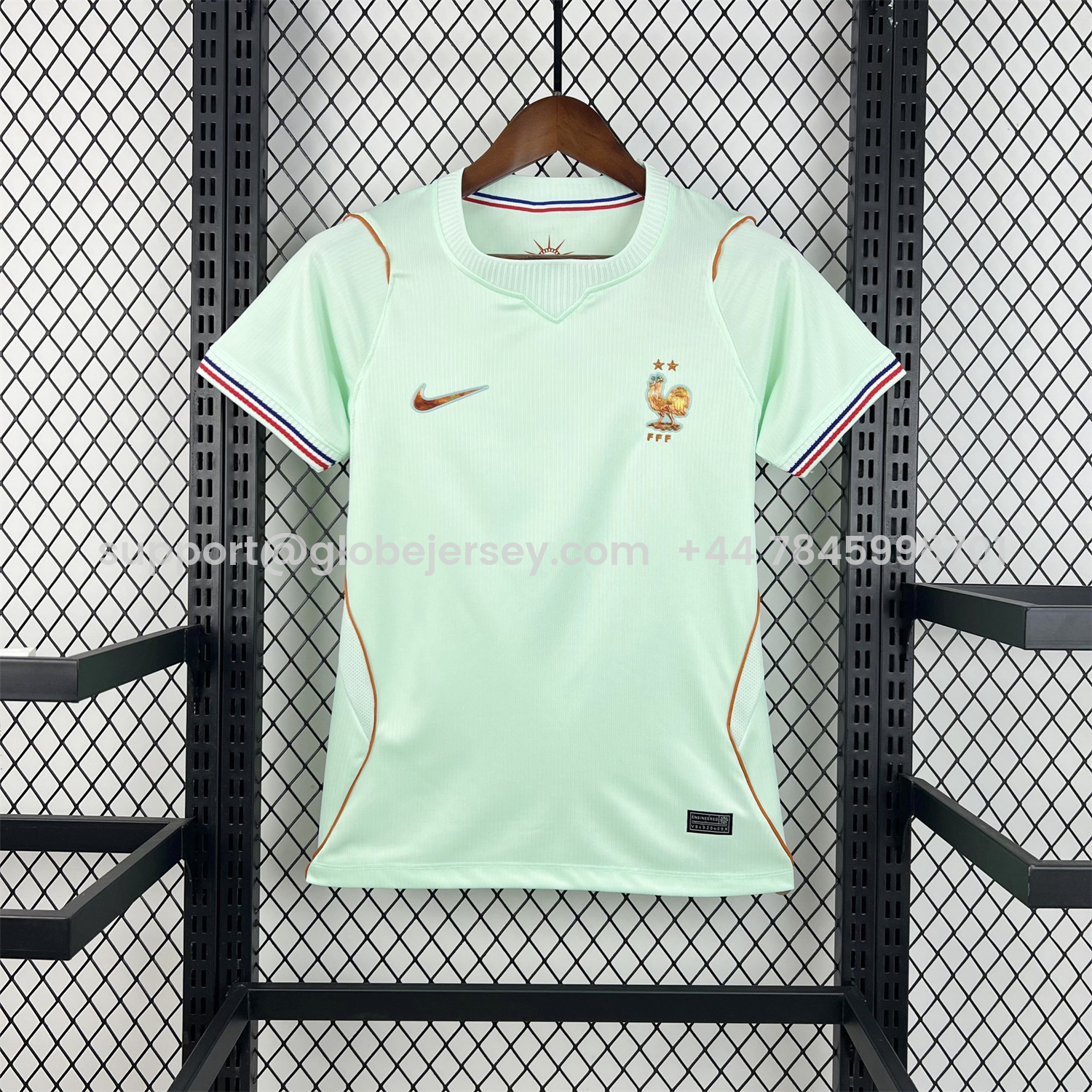 GlobeJersey-Women's France 2026 Away Jersey - Fans Version