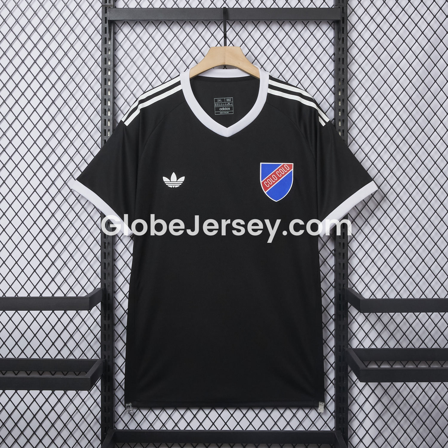 GlobeJersey-Colo Colo 25-26 100th Anniversary Goalkeeper Jersey - Fans Version