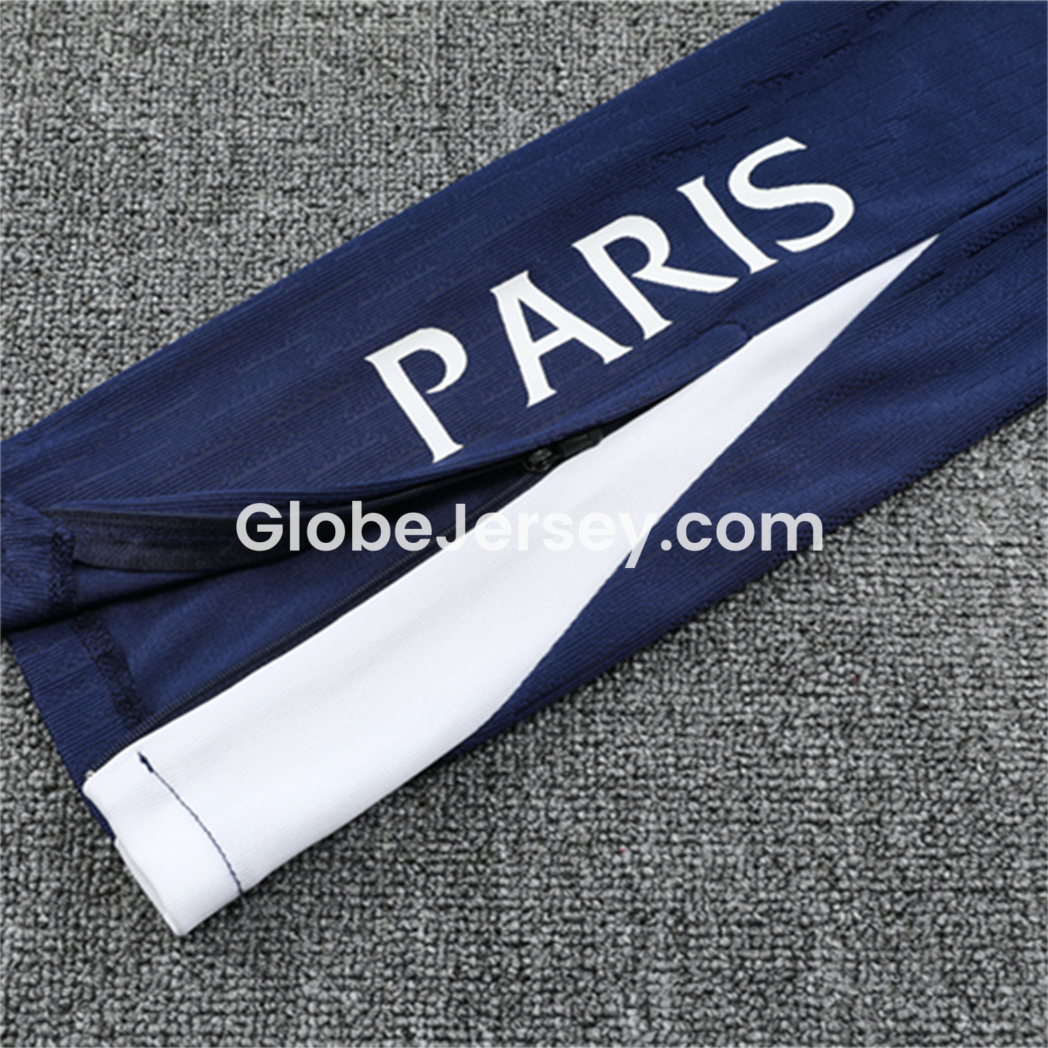 GlobeJersey-Paris Saint-Germain PSG 25-26 Long Sleeves Training Set - Royal Blue Top & Royal Blue Pants