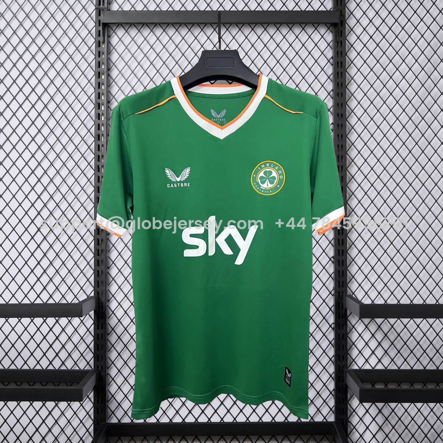 GlobeJersey-Ireland 2026 Home Jersey - Fans Version