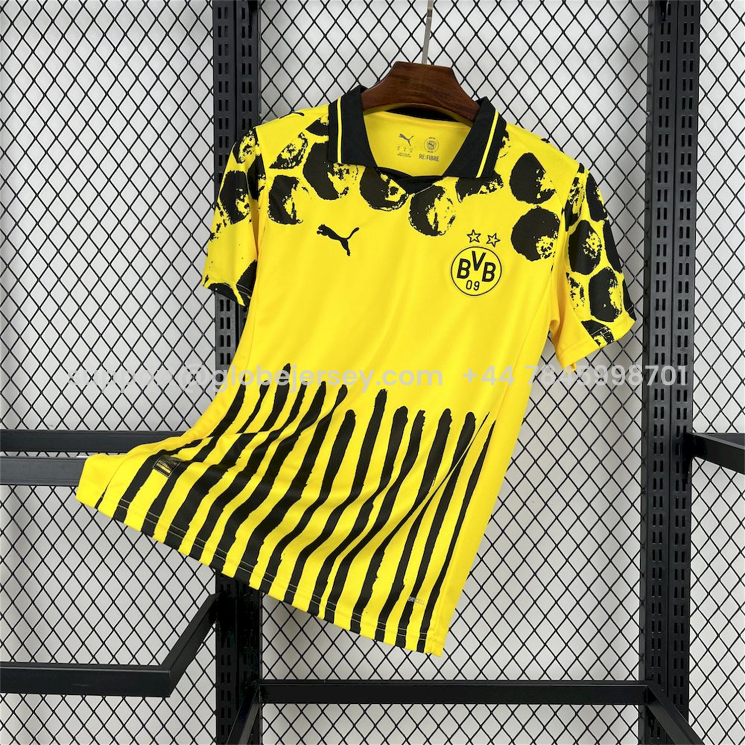 GlobeJersey-Dortmund 2025 Club World Cup Home Unsponsored Jersey - Fans Version