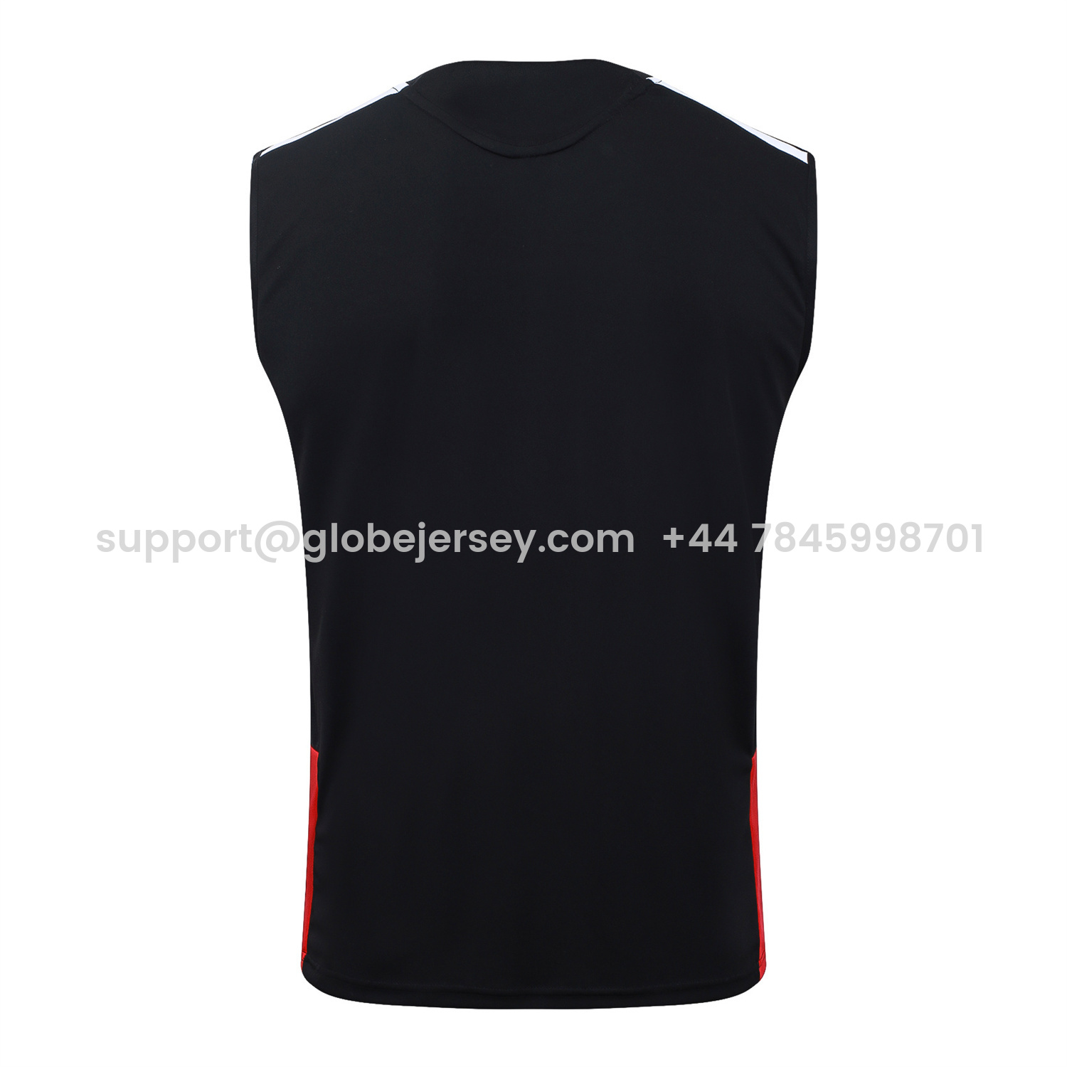 GlobeJersey-Germany 2026 Vest Training Set - Black Vest and Black Shorts