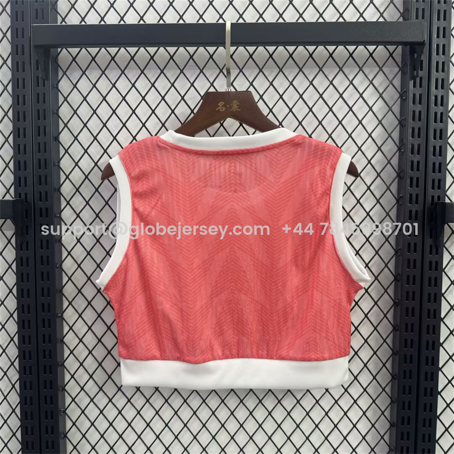 GlobeJersey-Women's Barcelona 25-26 Pink White Yoga Vest