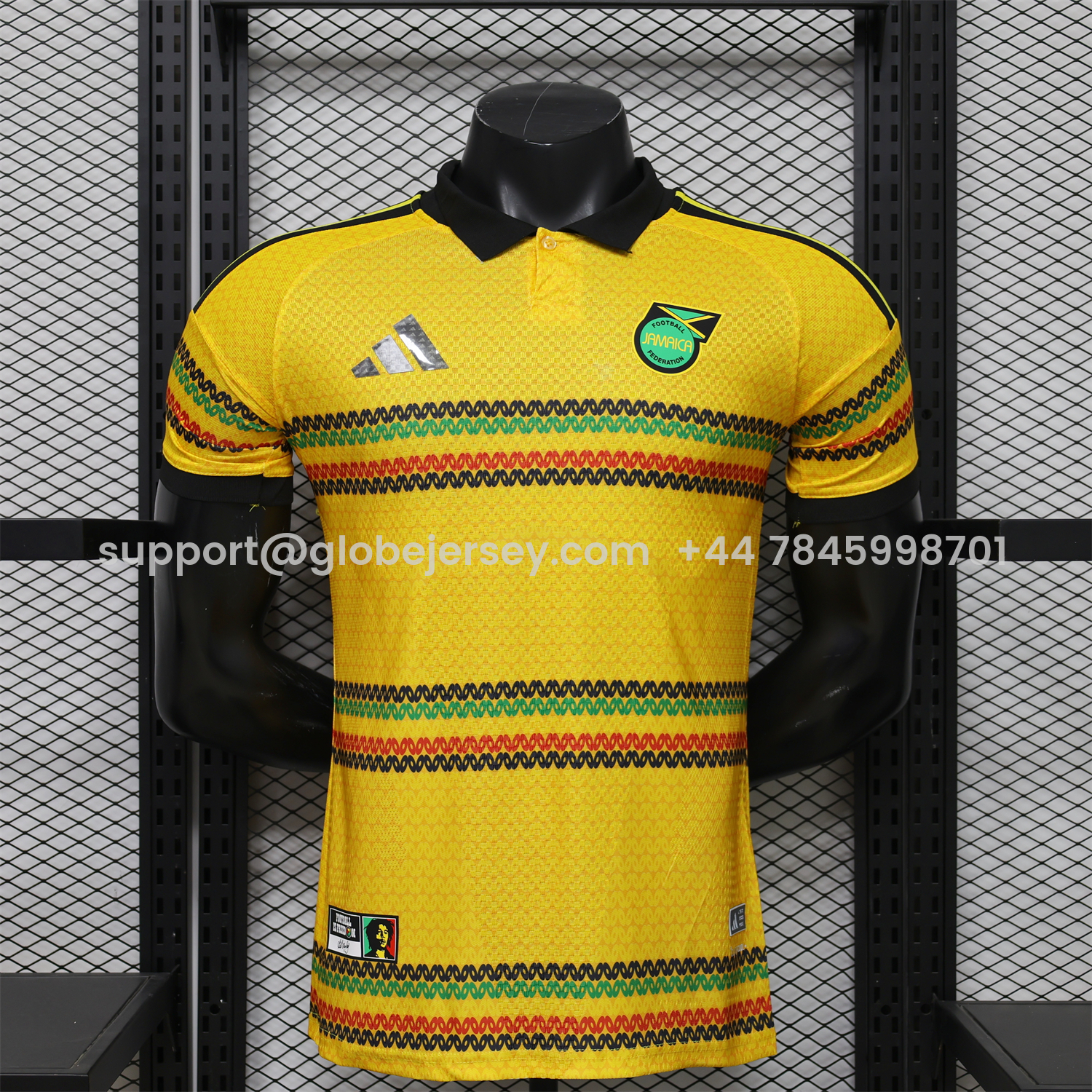 GlobeJersey-Jamaica 2026 Home Jersey - Player Version
