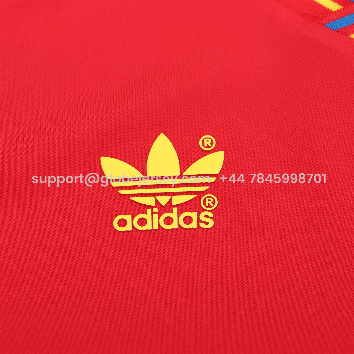 GlobeJersey-Retro Colombia 1990 Away Kids Kit