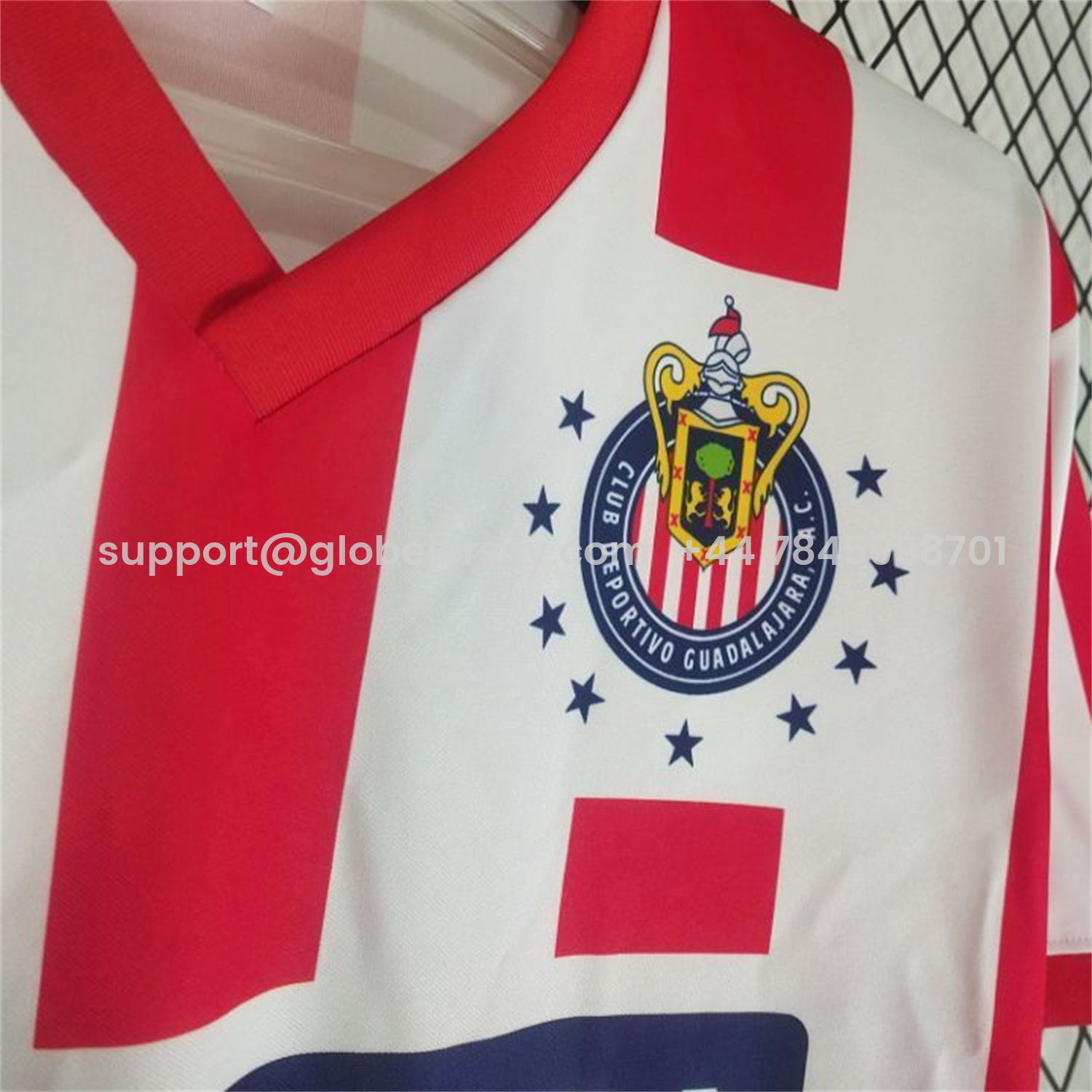 GlobeJersey-Retro Chivas de Guadalajara 1990-91 Home Jersey