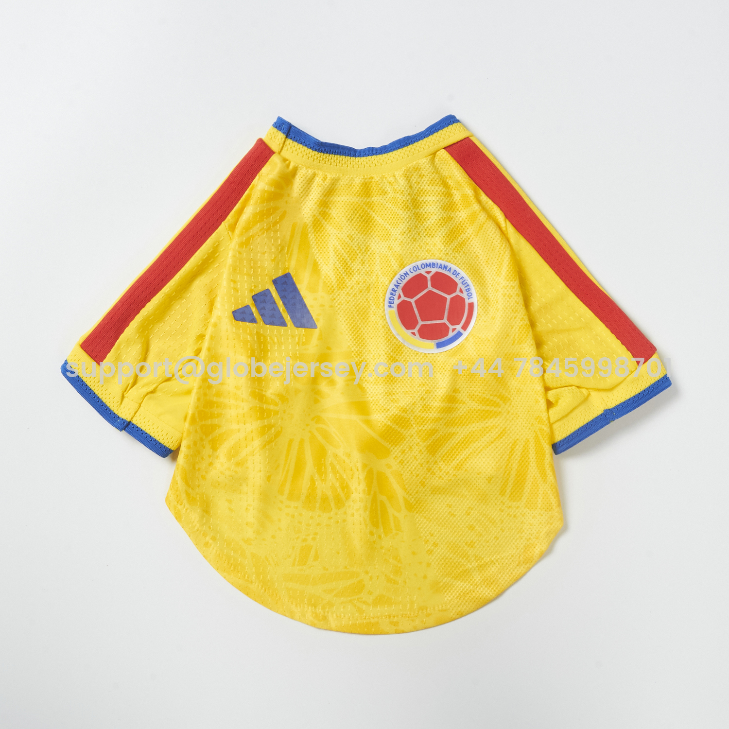 GlobeJersey-Colombia 2026 Home Pet Jersey - Player Version