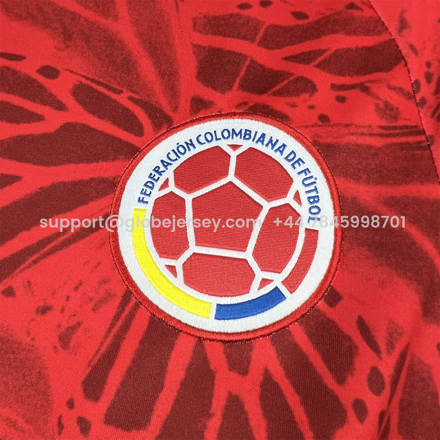 GlobeJersey-Colombia 2026 Red Special Jersey - Fans Version