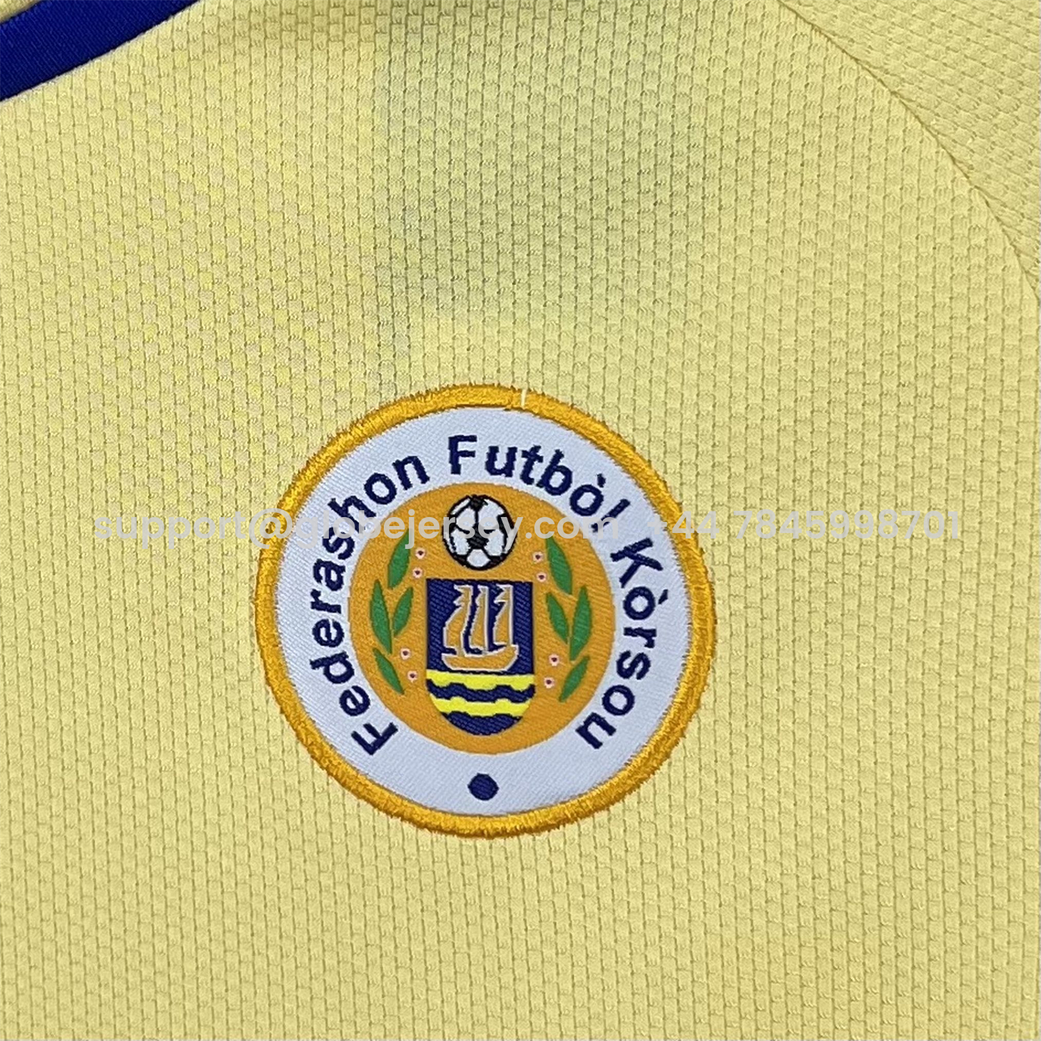 GlobeJersey-Curaçao 2026 Away Kids Kit