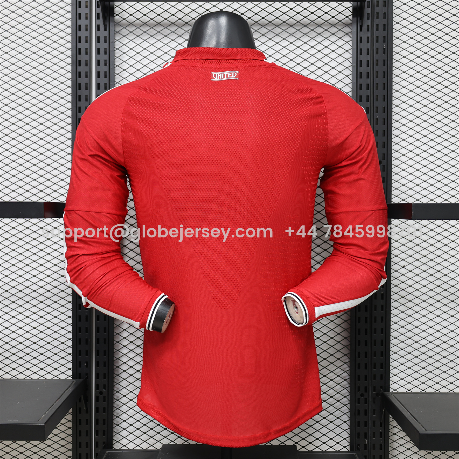 GlobeJersey-Manchester United 26-27 Home Long Sleeves Jersey - Player Version