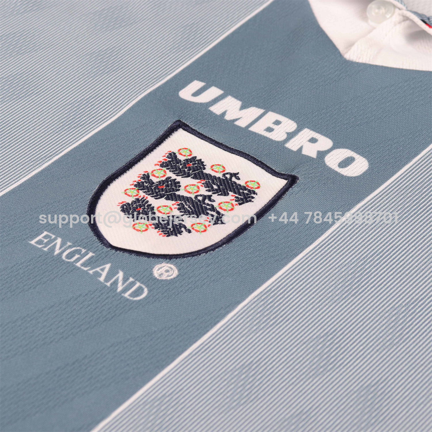 GlobeJersey-Retro England 1996 Away Kids Kit