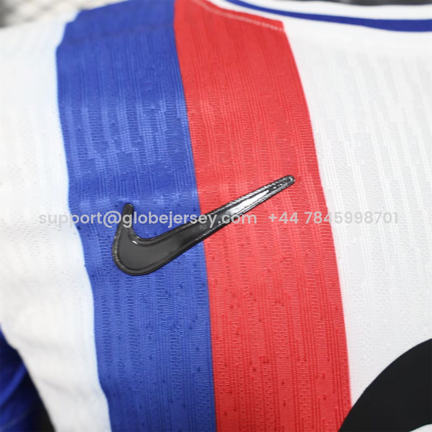 GlobeJersey-Barcelona 25-26 Red And Blue Vertical Stripes Special White Jersey - Player Version