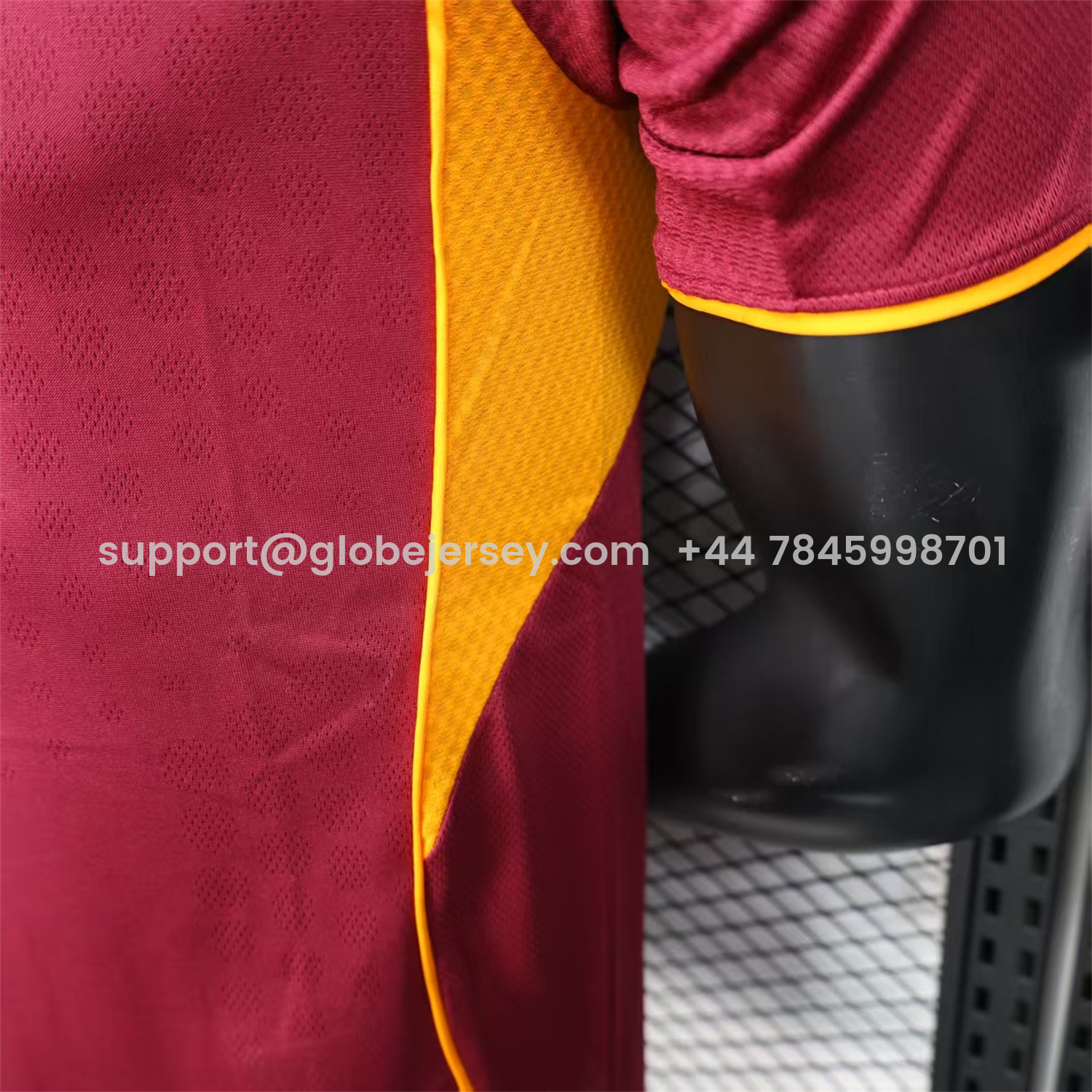 GlobeJersey-AS Roma 25-26 Home Unsponsored Jersey - Player Version