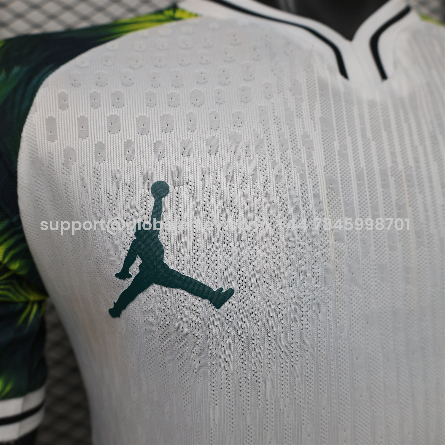 GlobeJersey-Mexico 2026 Palm Leaf White Special Jersey - Player Version