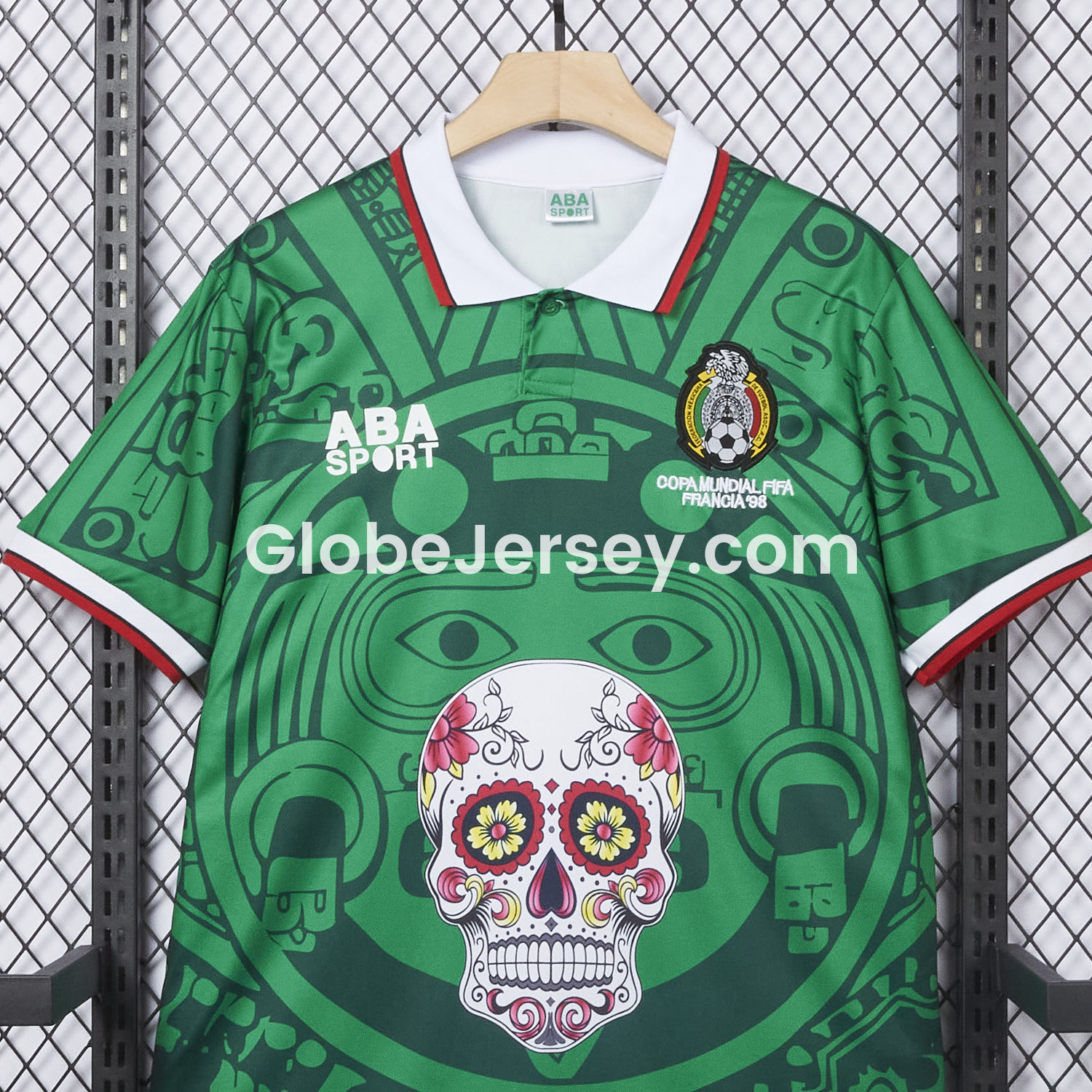 GlobeJersey-Retro Mexico 1998 Home Special Edition Jersey