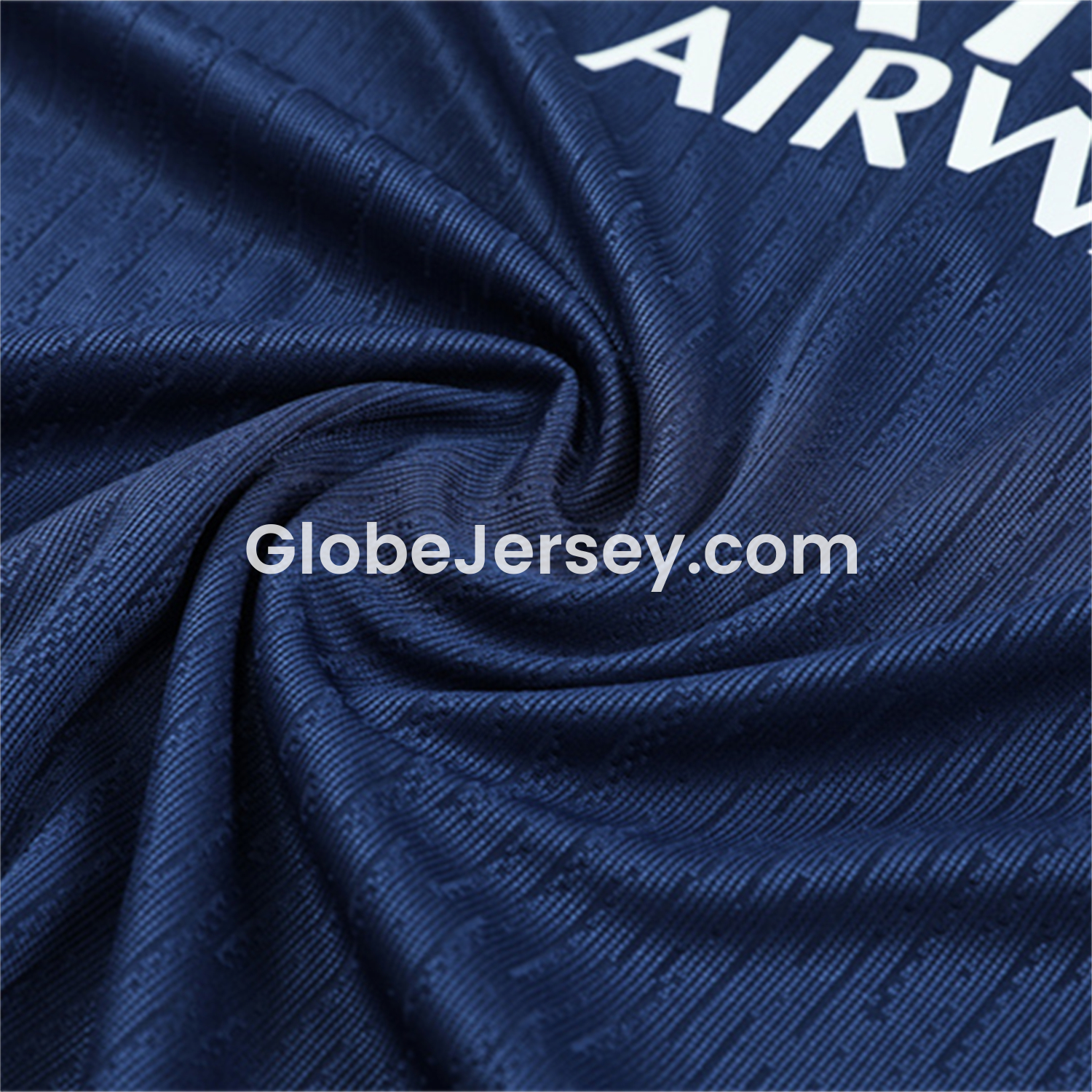 GlobeJersey-Paris Saint-Germain PSG 25-26 Kids Long Sleeve Training Set - JD White Wing Royal Blue Top and Pants