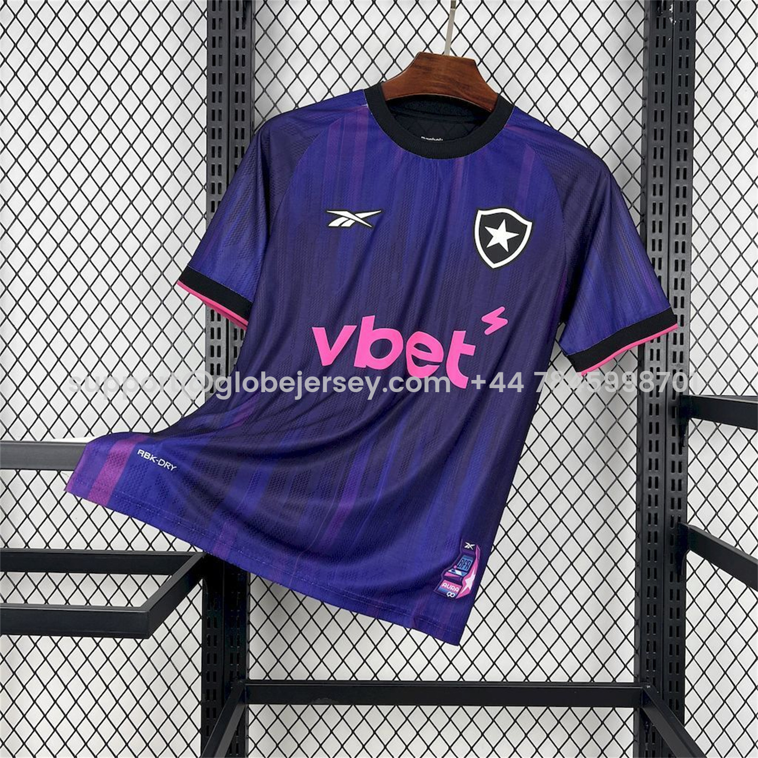 GlobeJersey-Botafogo 25-26 Purple Special Jersey - Fans Version