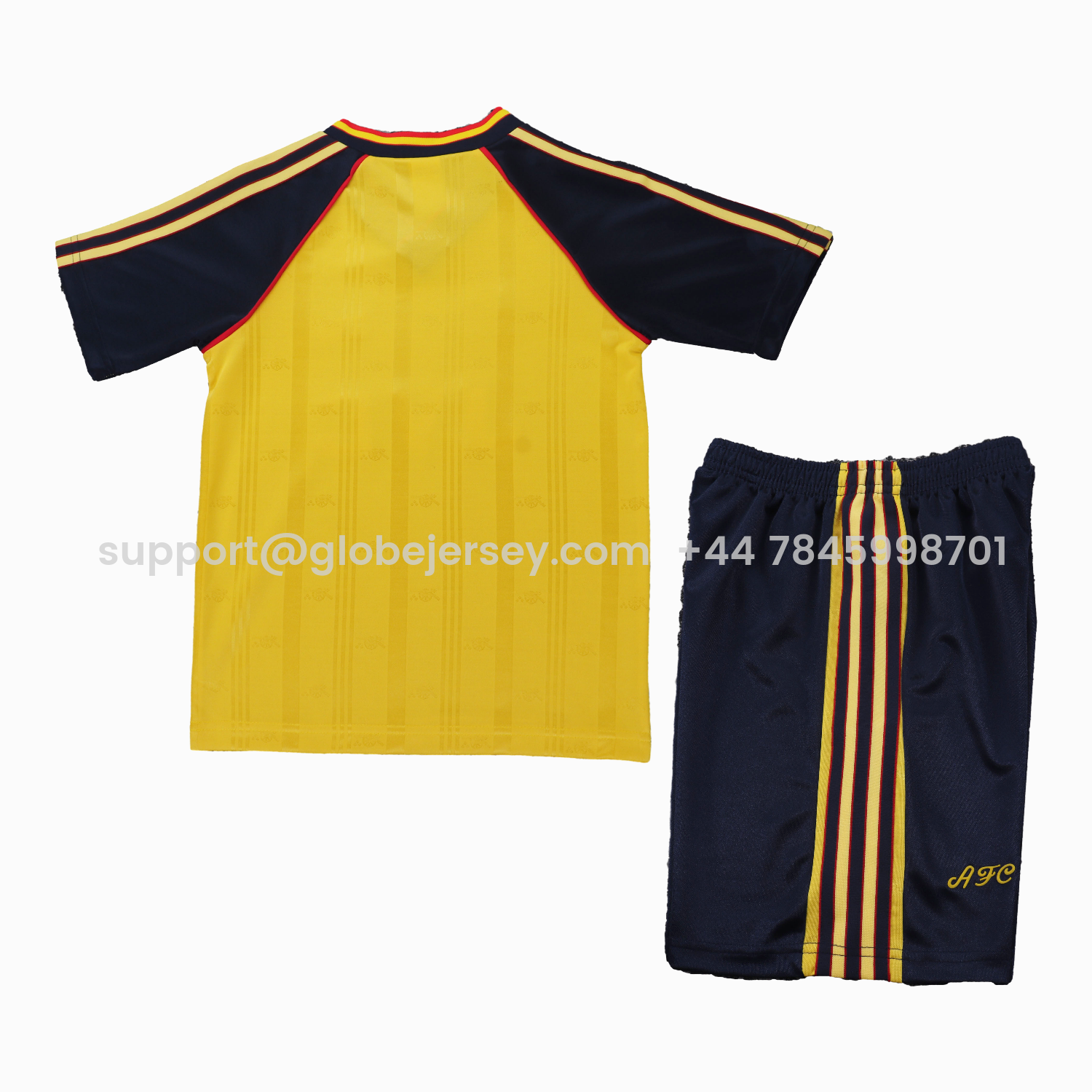 GlobeJersey-Retro Arsenal 1988-90 Away Kids Kit