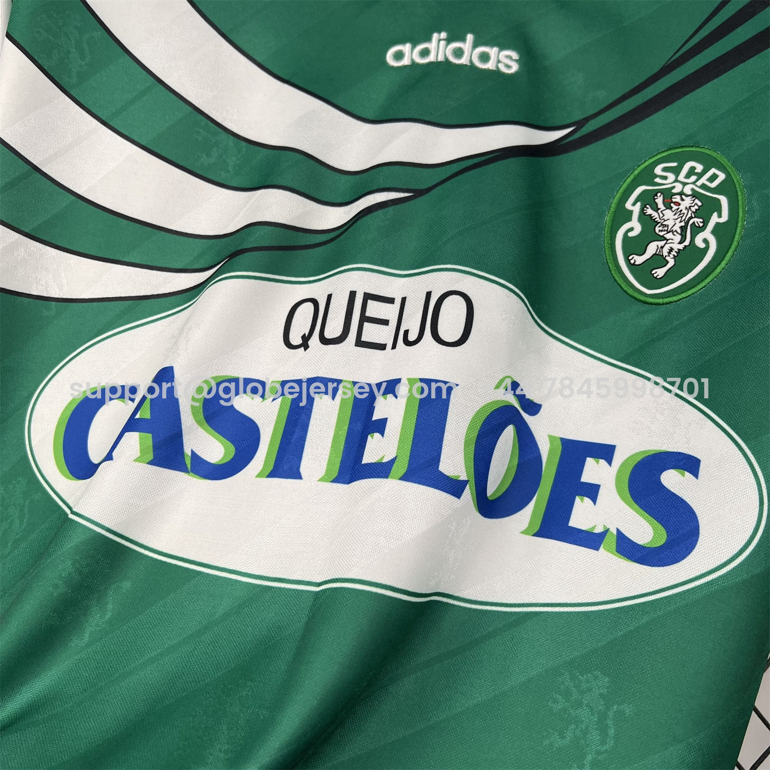 GlobeJersey-Retro Sporting CP 1994-95 Away Jersey