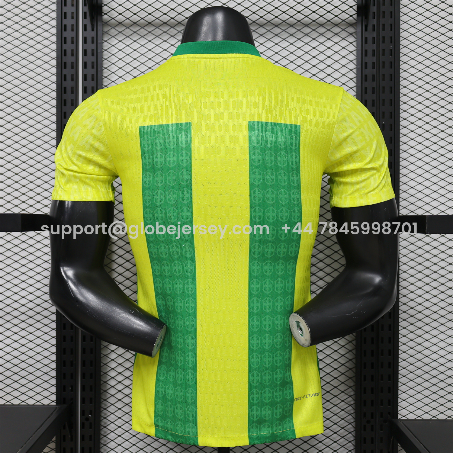 GlobeJersey-Brazil 2026 Yellow And Green Special Jersey - Player Version