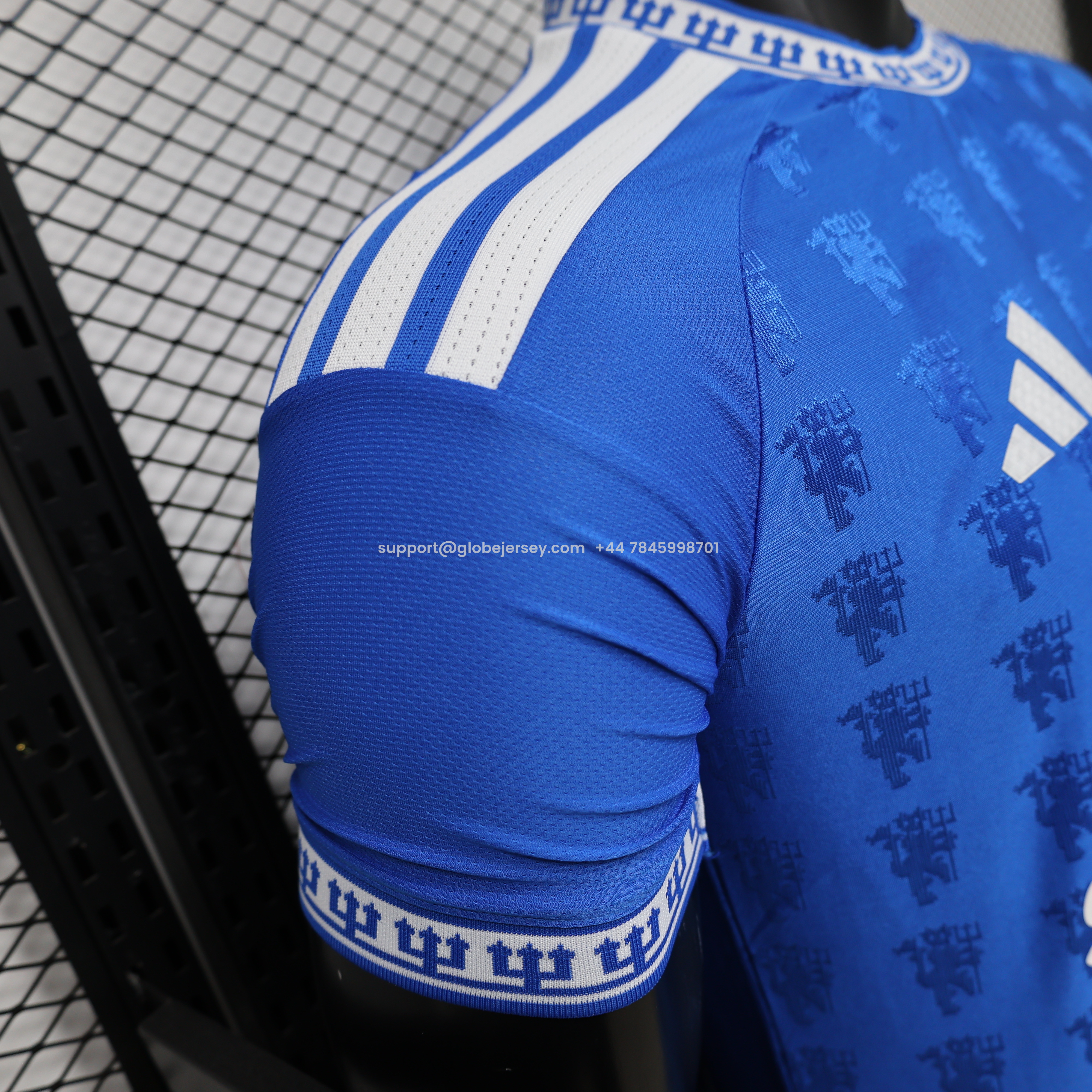 GlobeJersey-Manchester United 26-27 Retro Style Blue Jersey - Player Version